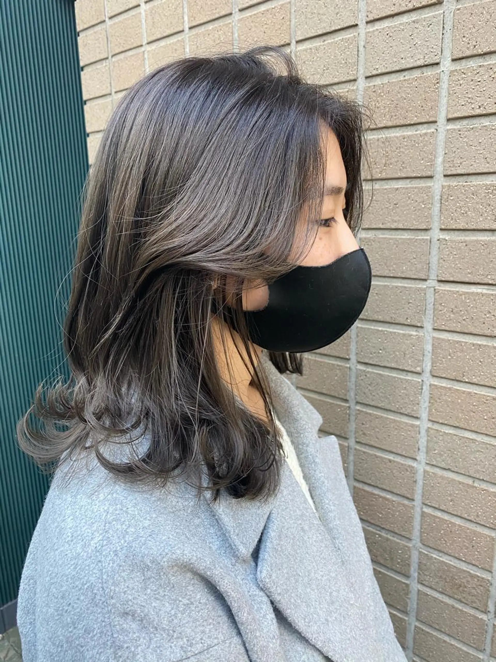 セミロング カラー ヘアアレンジ マツエク・マツパ 💎耳ツボジュエリー ×銀座美容室💎のヘアスタイル