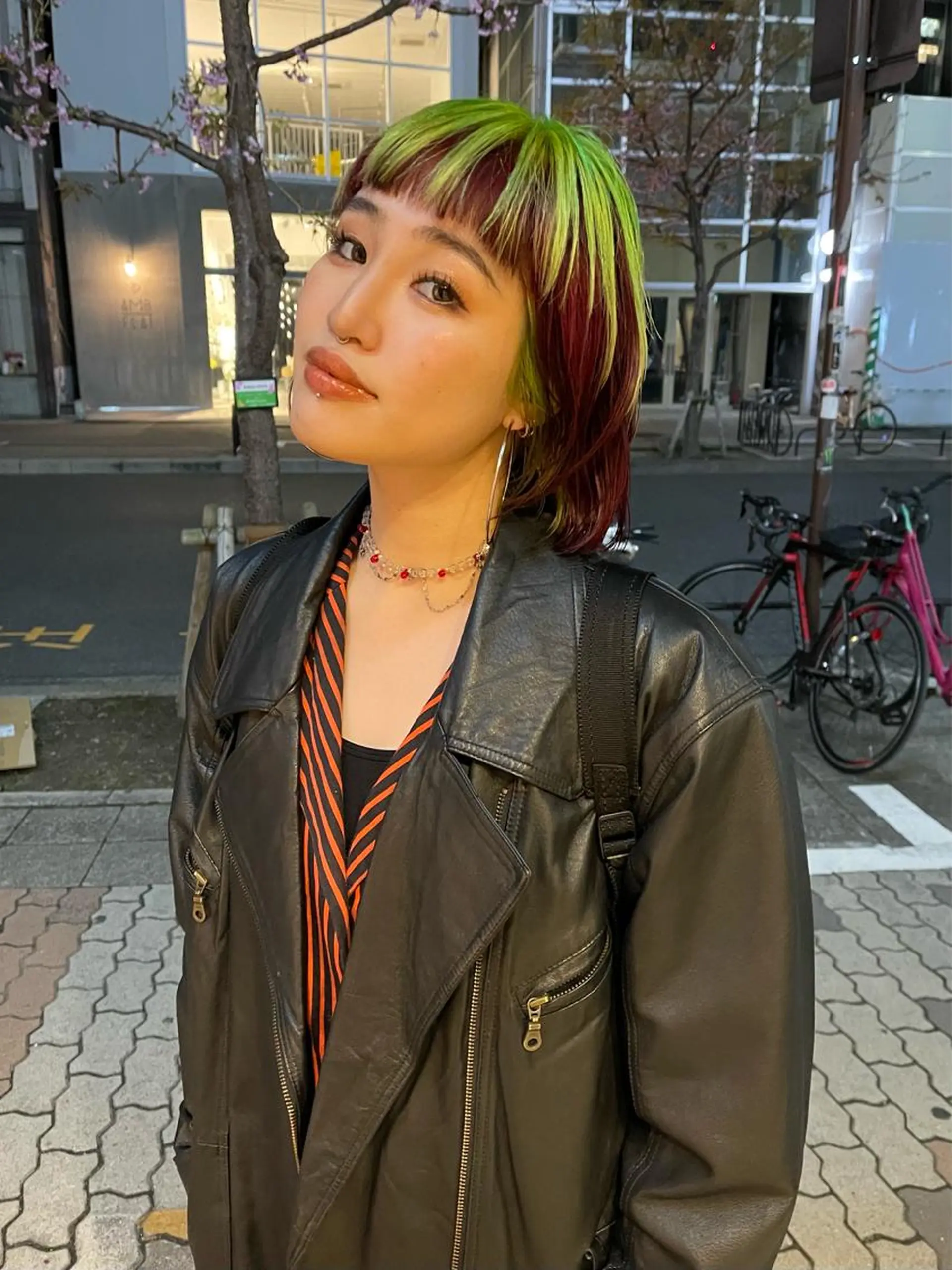 カラー joh/メンズ/ ブリーチ/矢場町のヘアスタイル