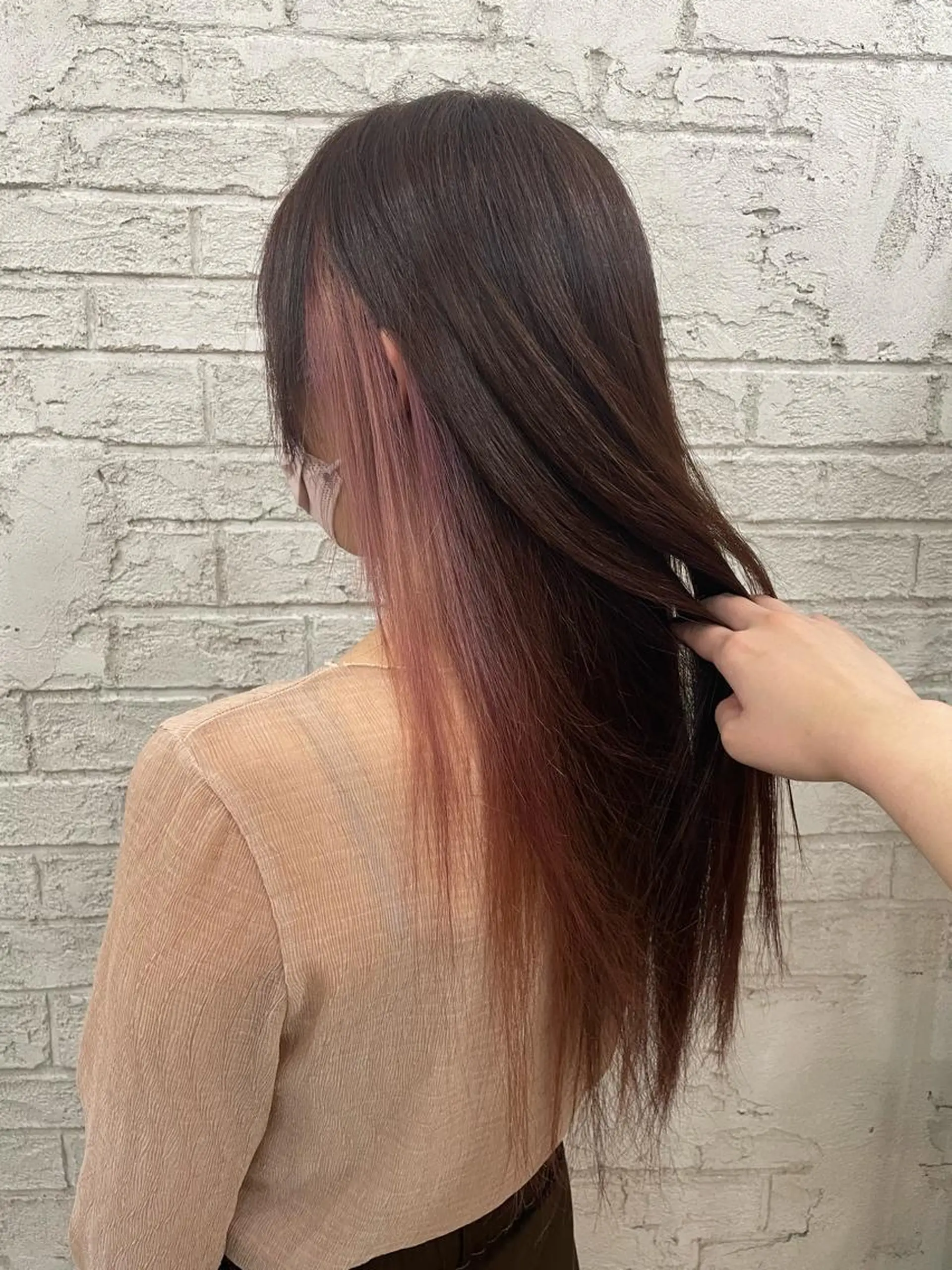 ロング カラー ヘアカラー トリートメント 🍒Nagisa 🍒のヘアスタイル