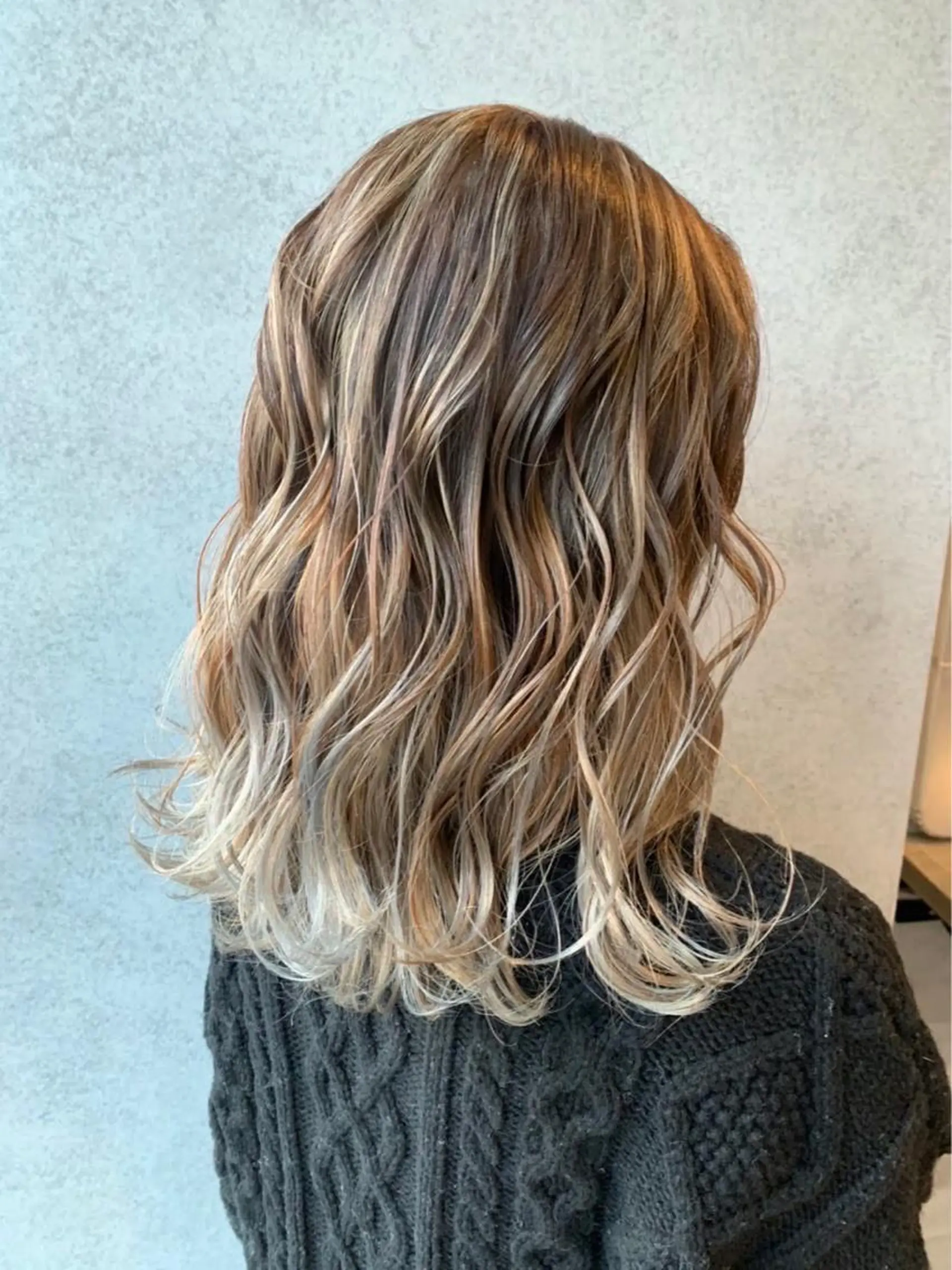 セミロング カラー レディースカット/ シュドウヒナタ🐰のヘアスタイル