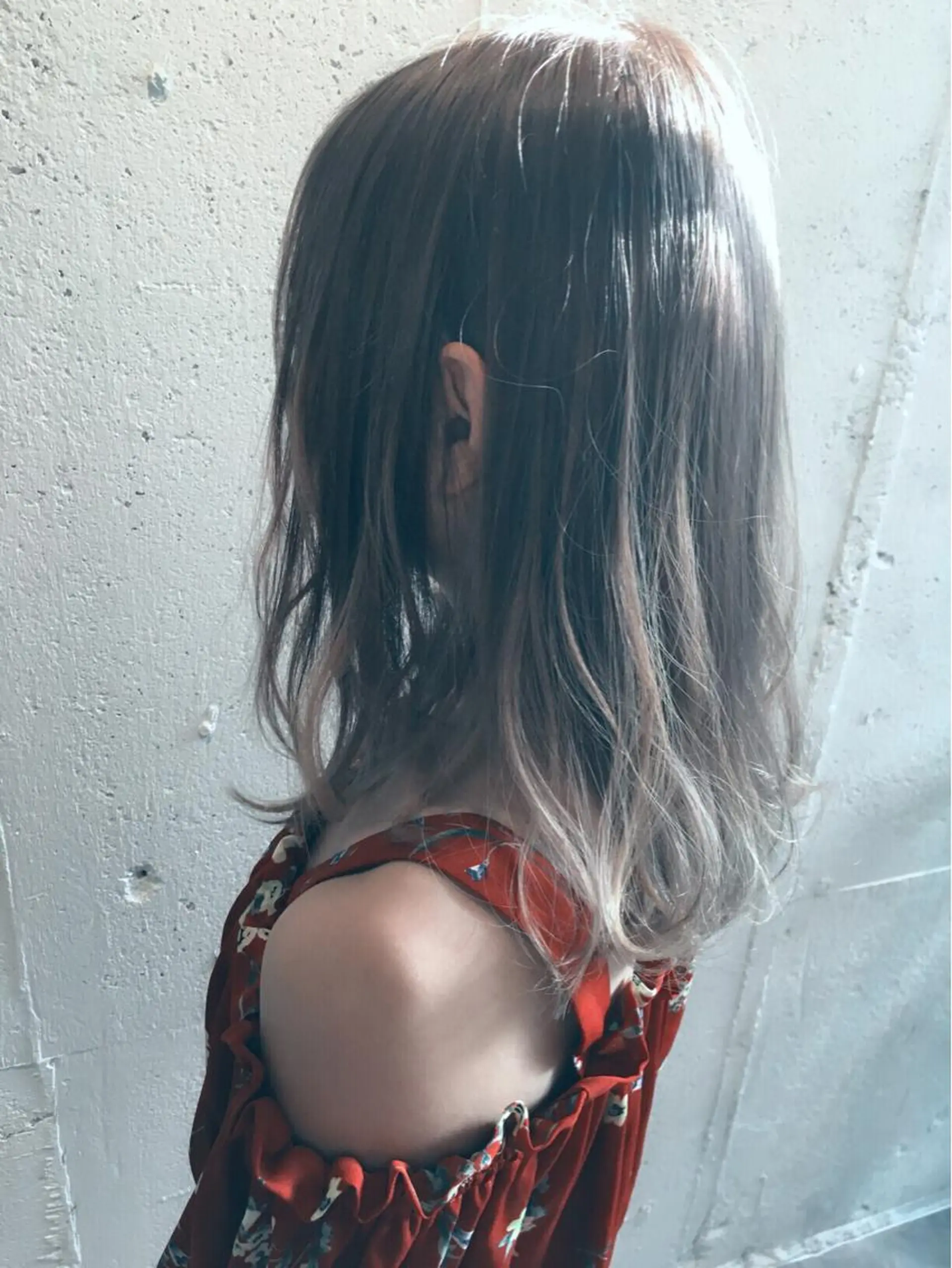 ミディアム カラー 透明感カラー イルミナカラー シノザキ/薬院/ボブ /ショート/髪質改善のヘアスタイル