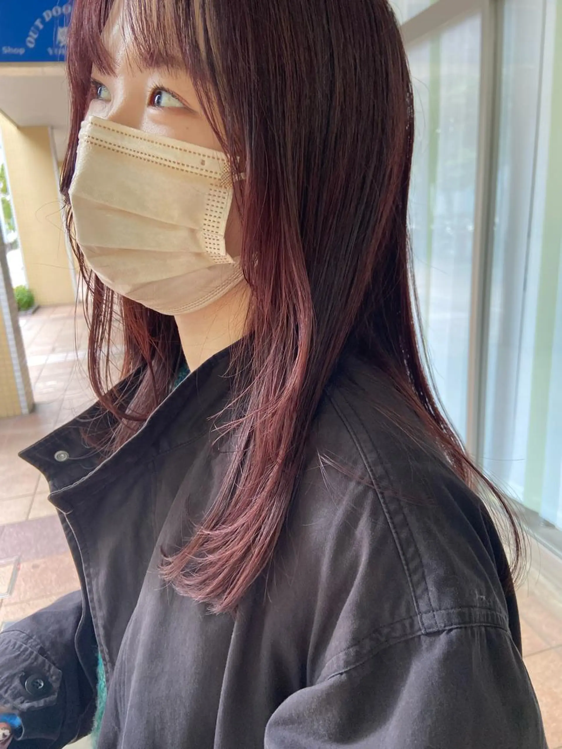 ロング カット ヘアカラー トリートメント ボブ/透明感カラー 🧸YUI❤️のヘアスタイル
