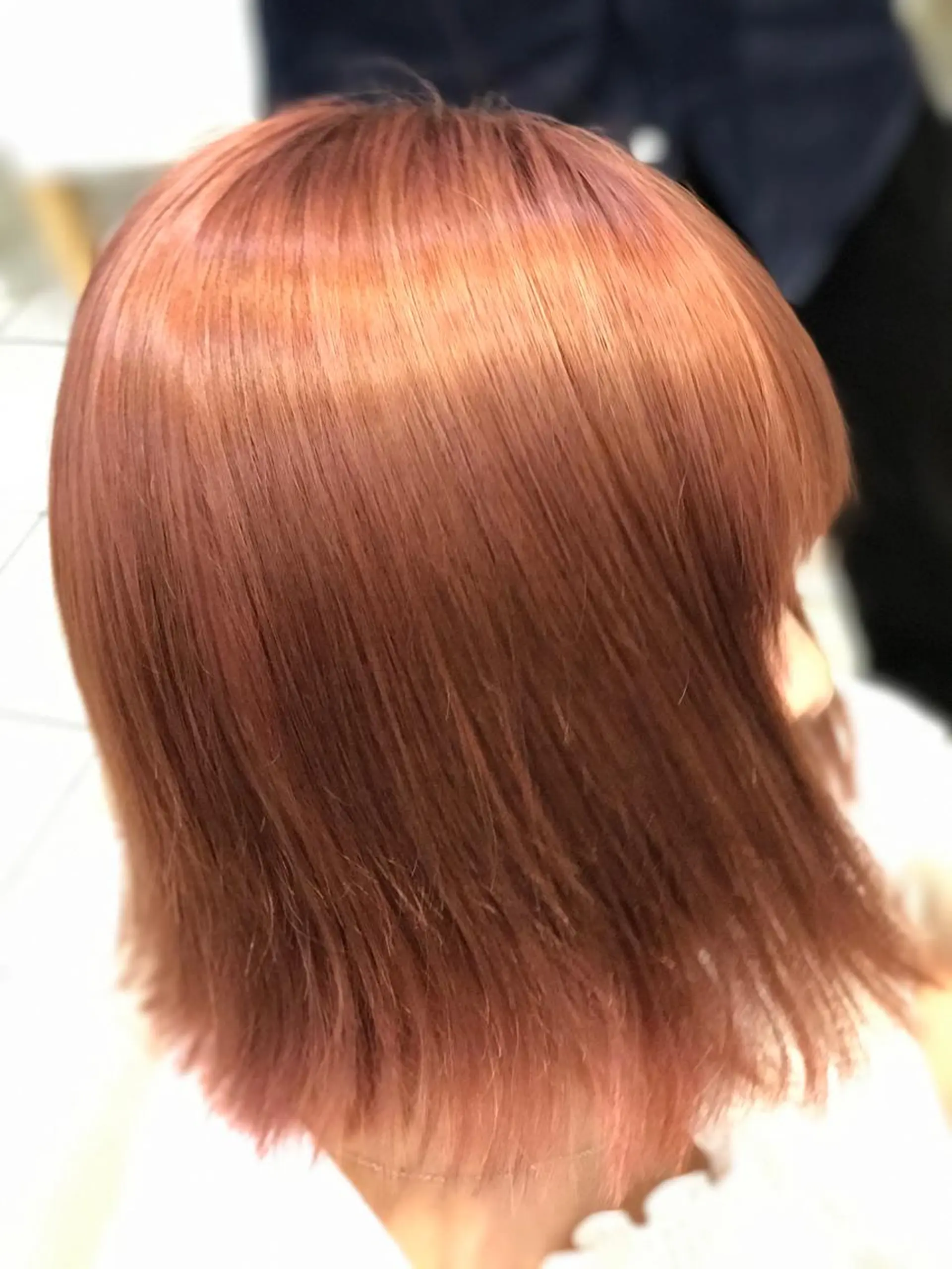 ミディアム カラー ダメージレス 桧山店長のヘアスタイル
