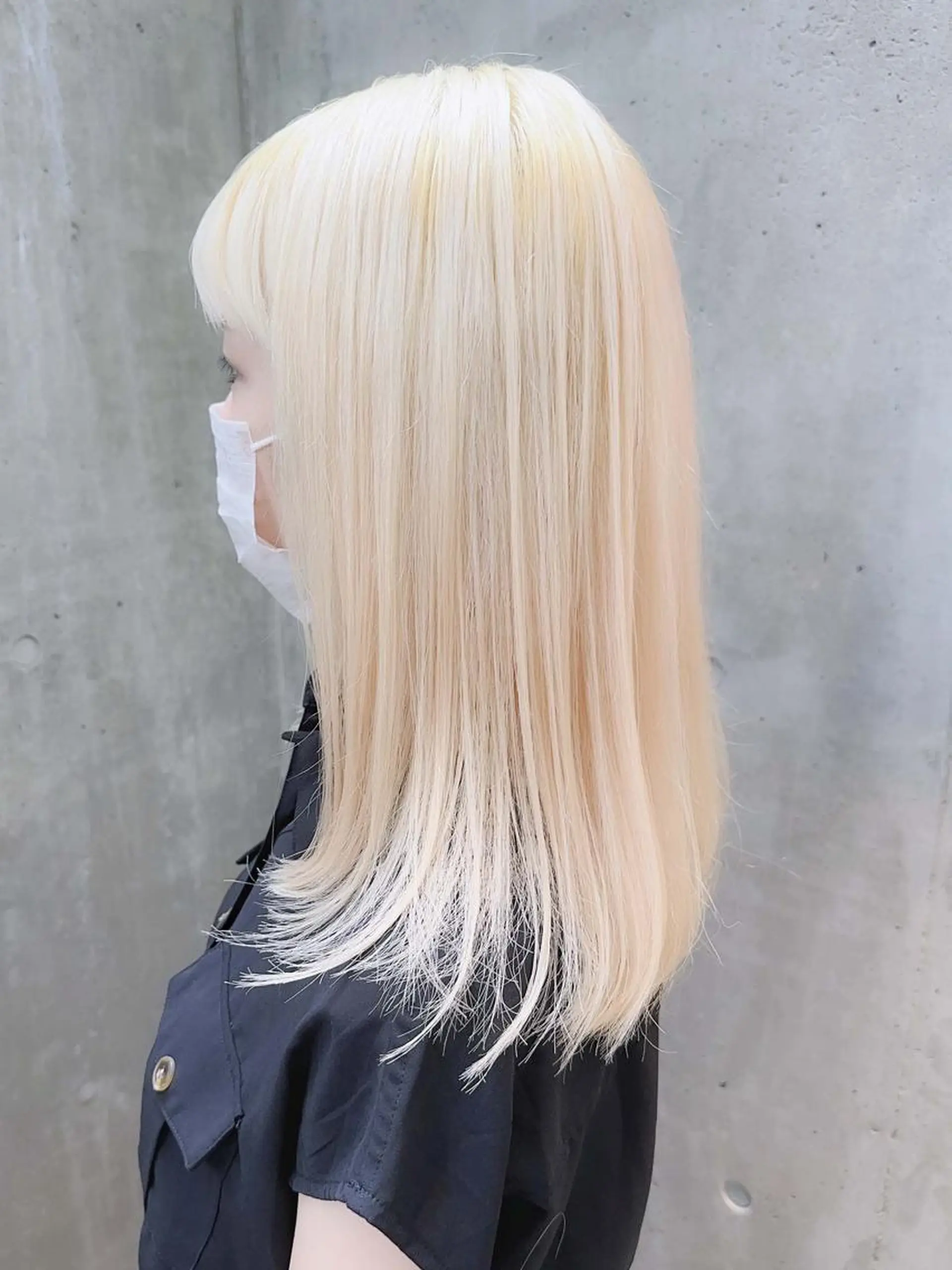 ロング カラー ヘアアレンジ ブリーチ ケアブリーチ 透明感カラー デザインカラー ハイトーンカラー Days 透明感カラーのヘアスタイル