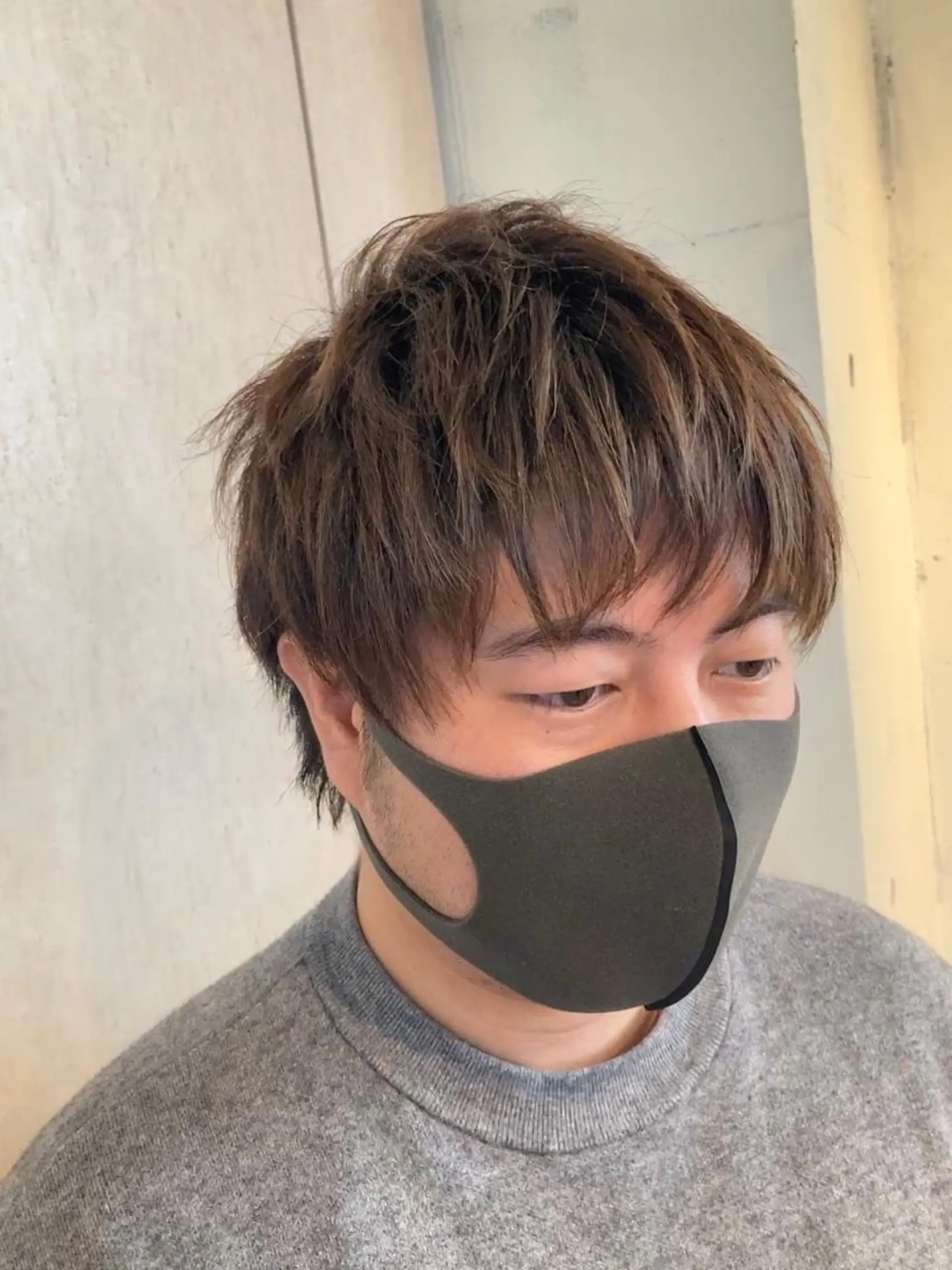 ショート カラー メンズ マエダ　カズエ🫶 coronahairのヘアスタイル