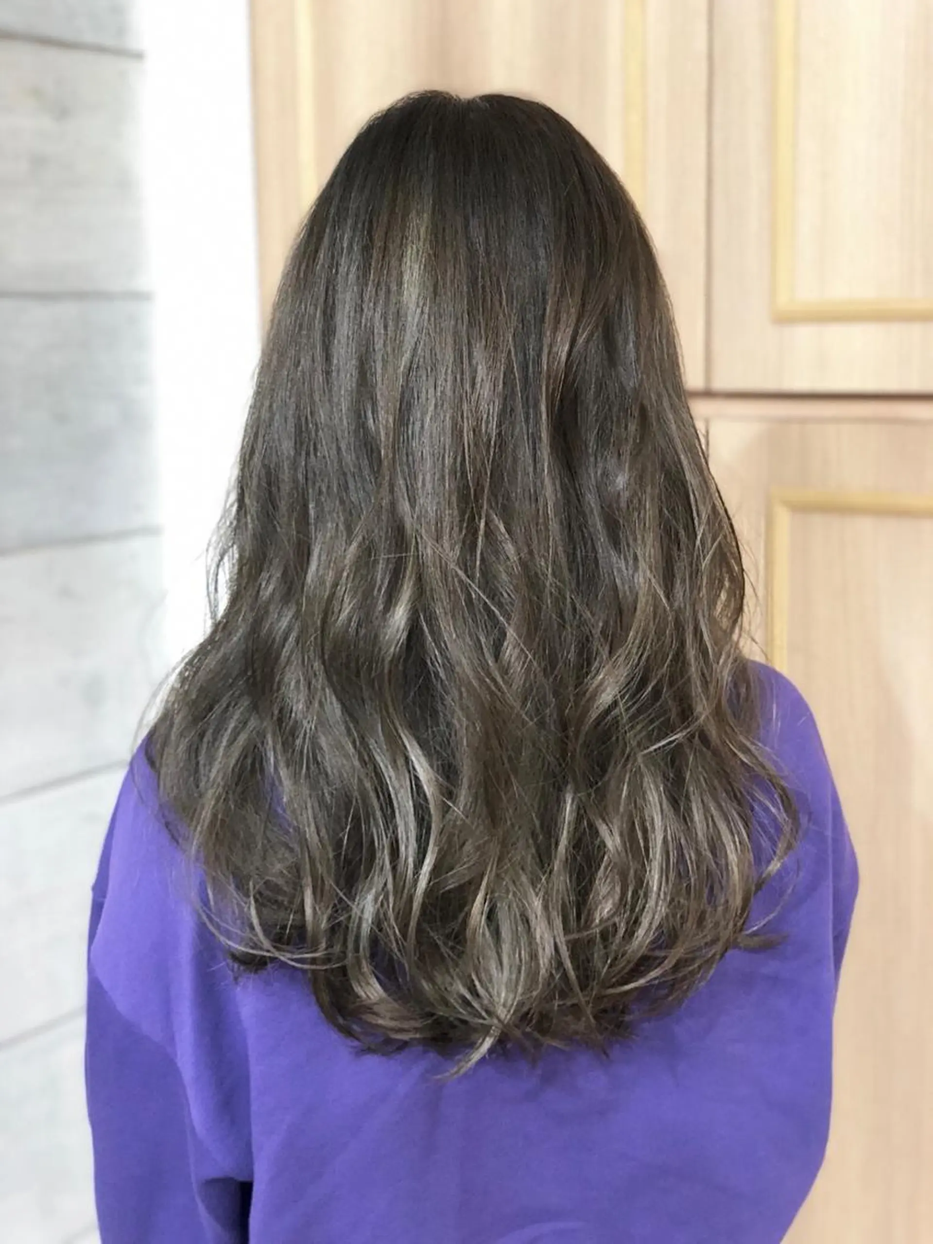 セミロング カラー ヘアアレンジ 🌼圧倒的な口コミ数 BRAVE柏東口のヘアスタイル