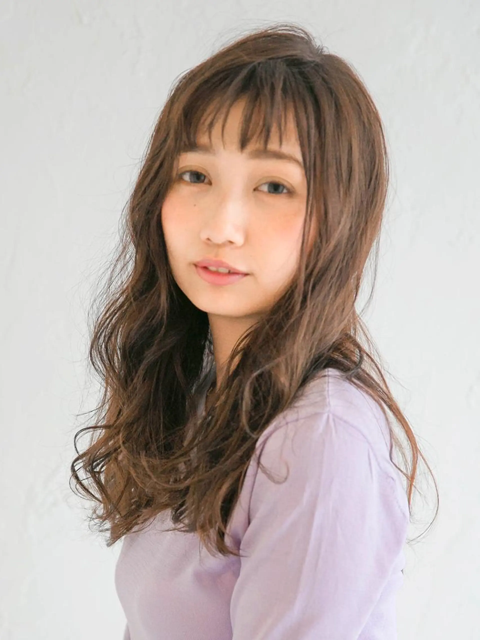 カラー ミディアム 戸村 世奈のヘアスタイル