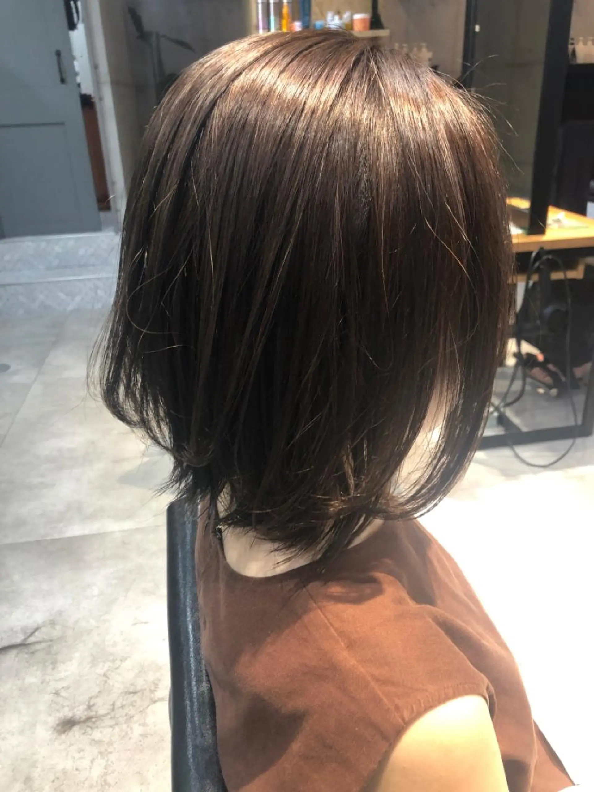 ショート ヘアカラー トリートメント 💫newi💫村上 孝一のヘアスタイル