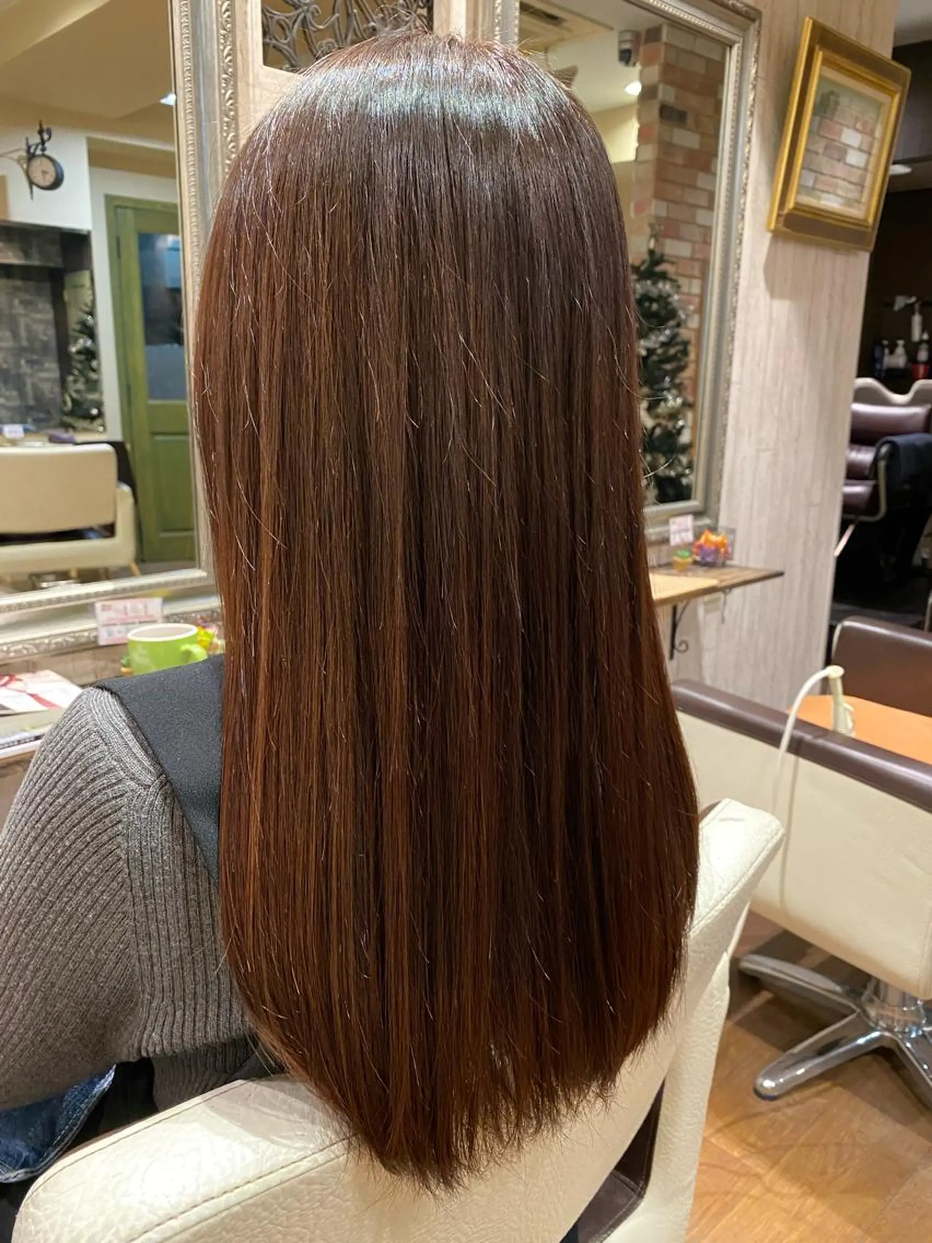 ロング カラー 三瓶 龍皇のヘアスタイル