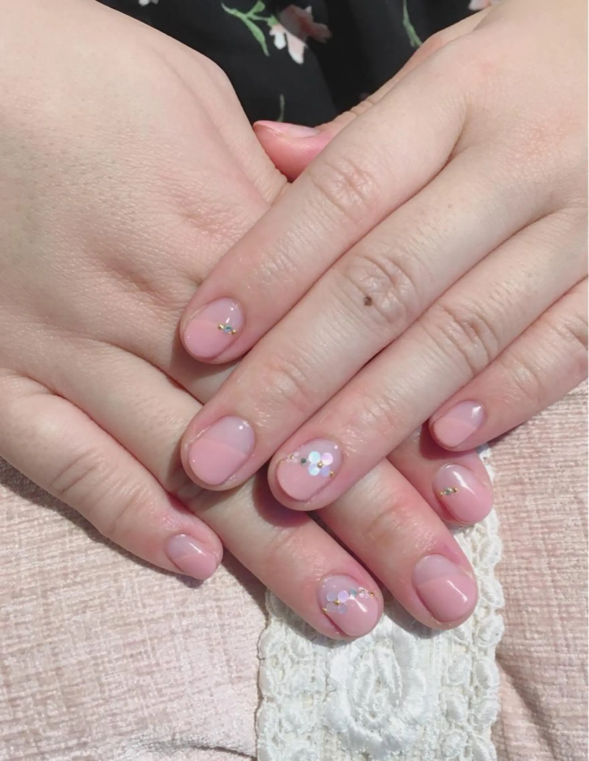 ネイル ビジューバイアクイユ ネイルズ　東中野店のネイルデザイン