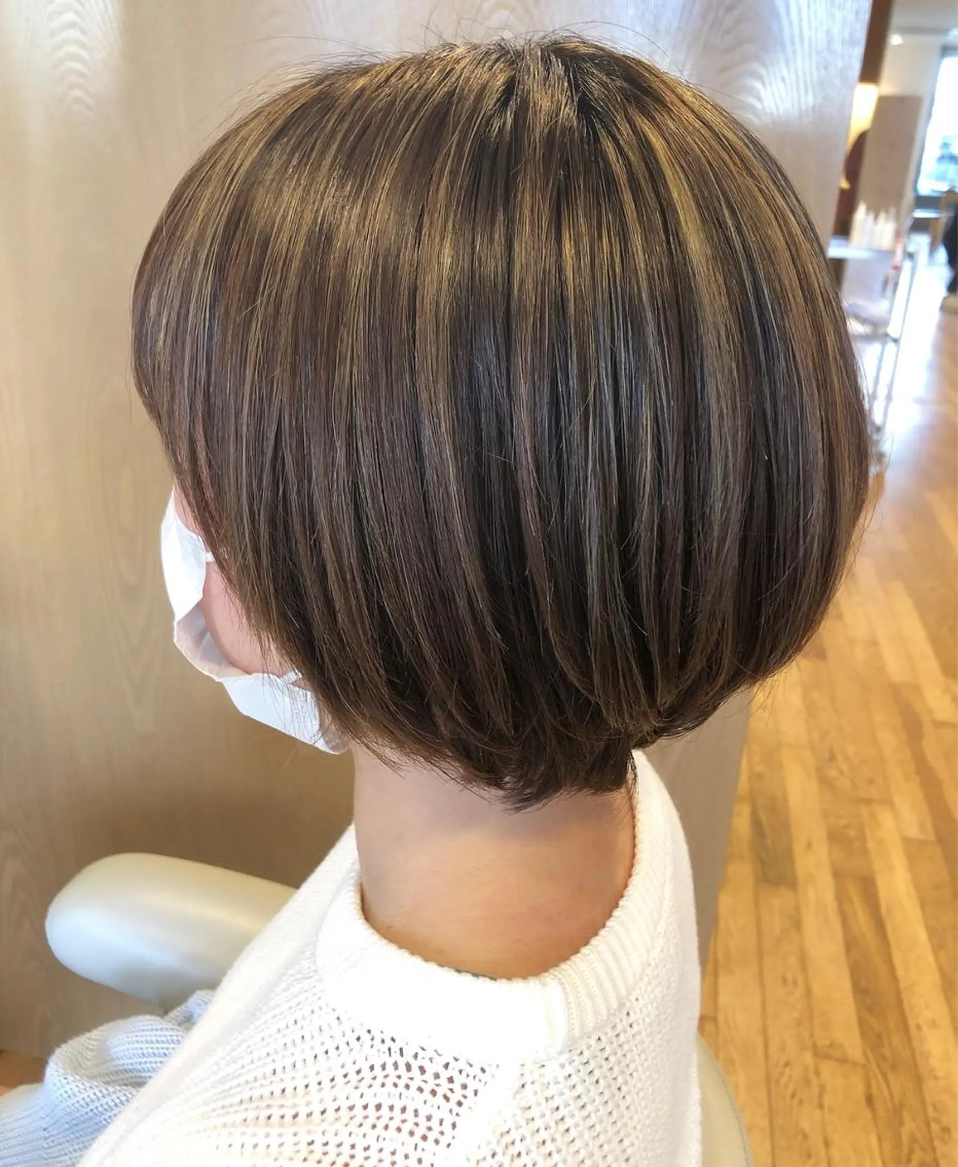 ショート カラー ヘアアレンジ 永井 亜実のヘアスタイル