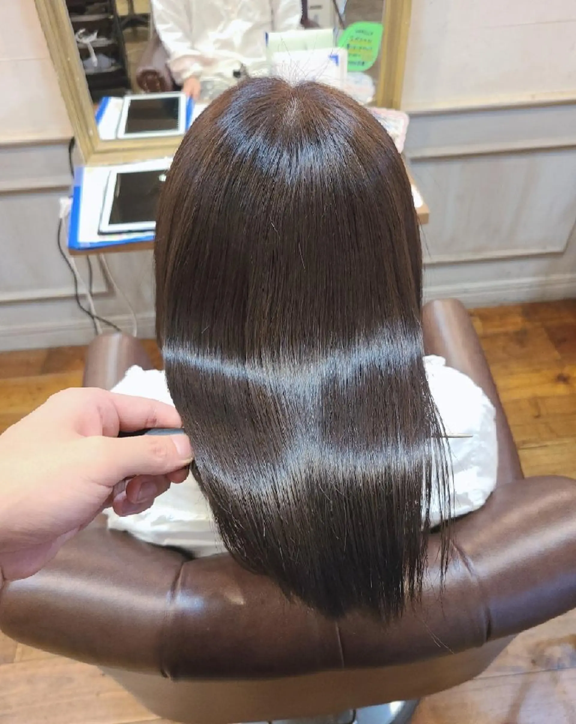 セミロング 縮毛矯正 トリートメント メンズ縮毛矯正✂ 髪質改善✄﻿金井雄司のヘアスタイル