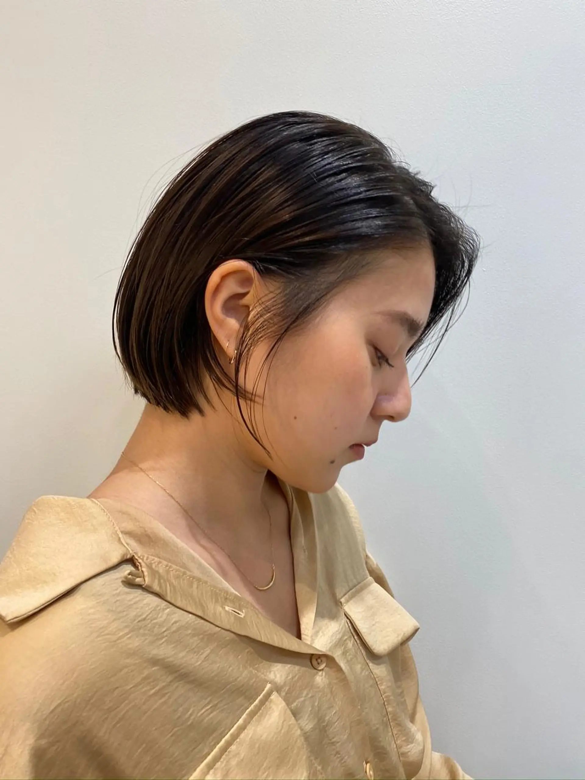 ショート ボブ 透明感/縮毛/ボブ CHIHIROのヘアスタイル