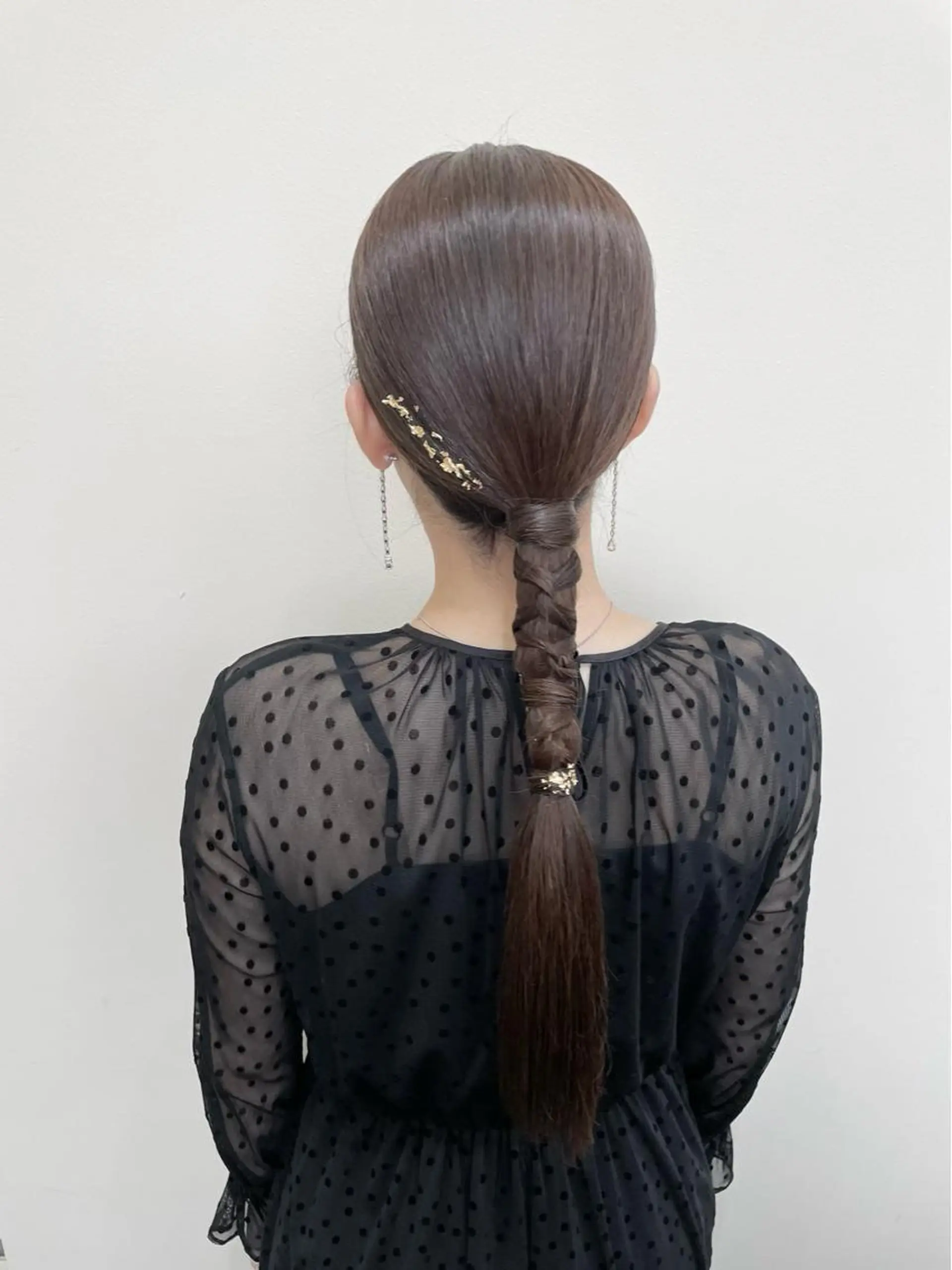 ロング ヘアアレンジ ヘアメイク new meのヘアスタイル