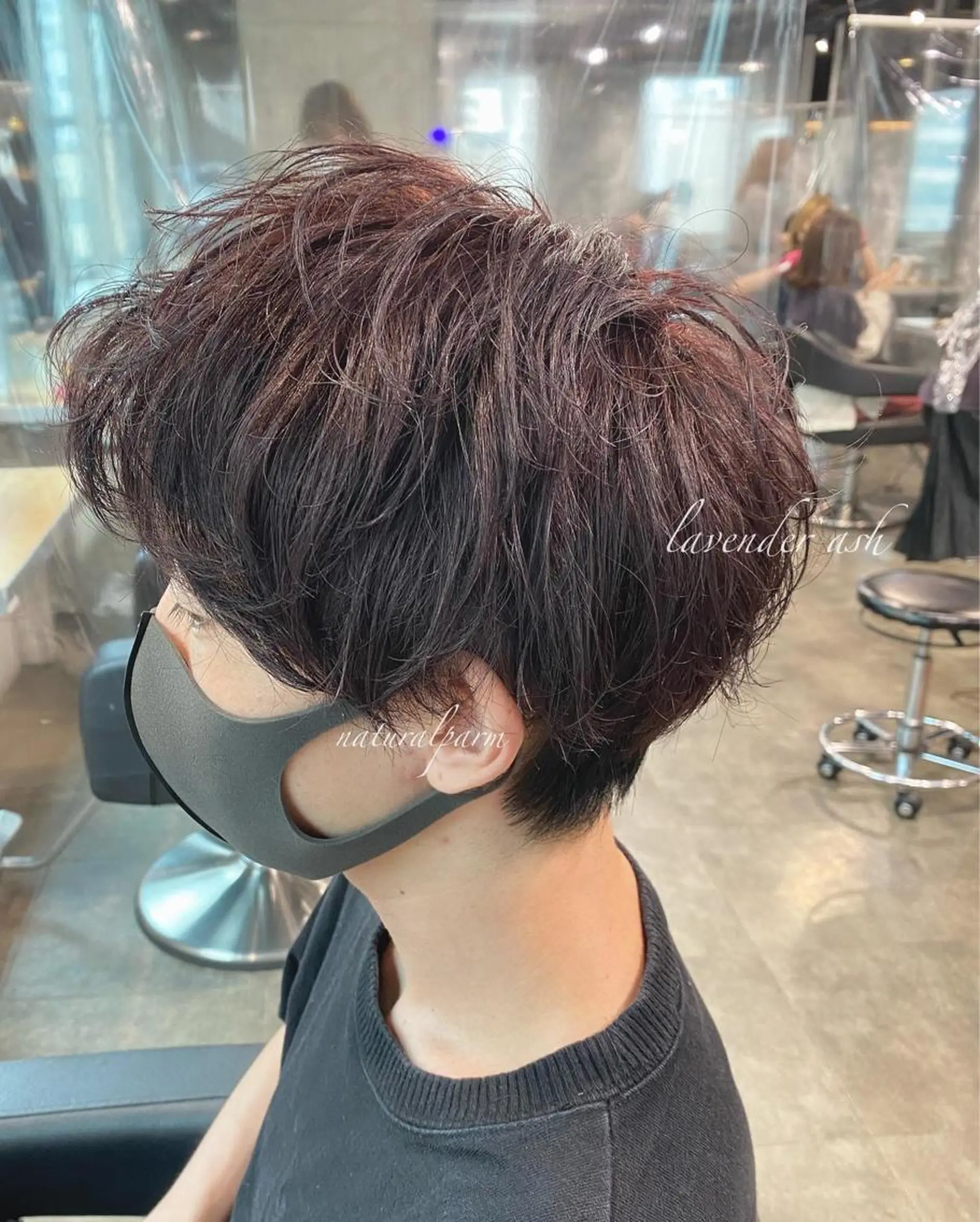 ショート カラー パーマ ヘアアレンジ メンズ 当日予約⭕️ JUNYAのヘアスタイル