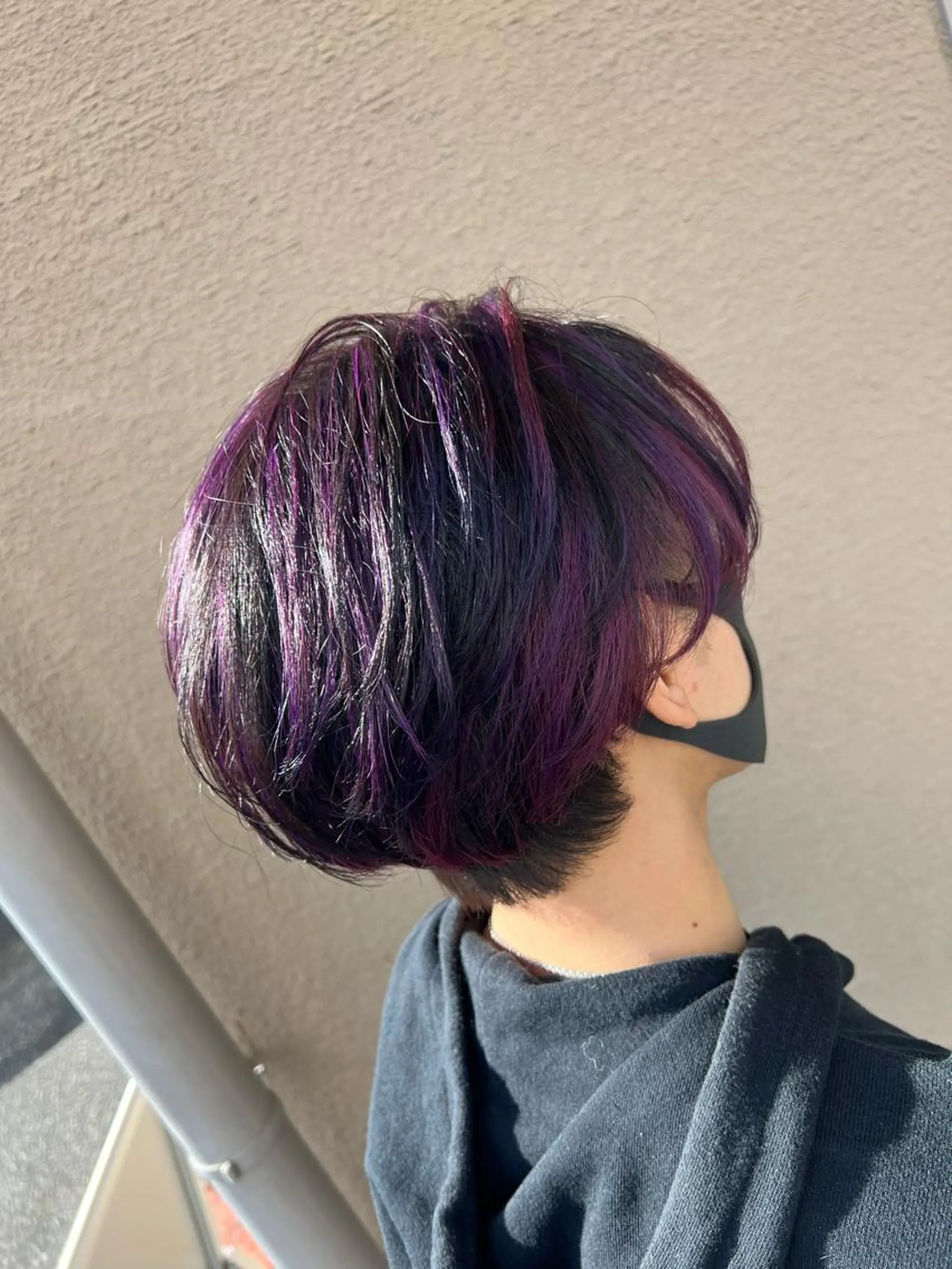 メンズ 御前  朋也 レイヤー透明感カラーのヘアスタイル