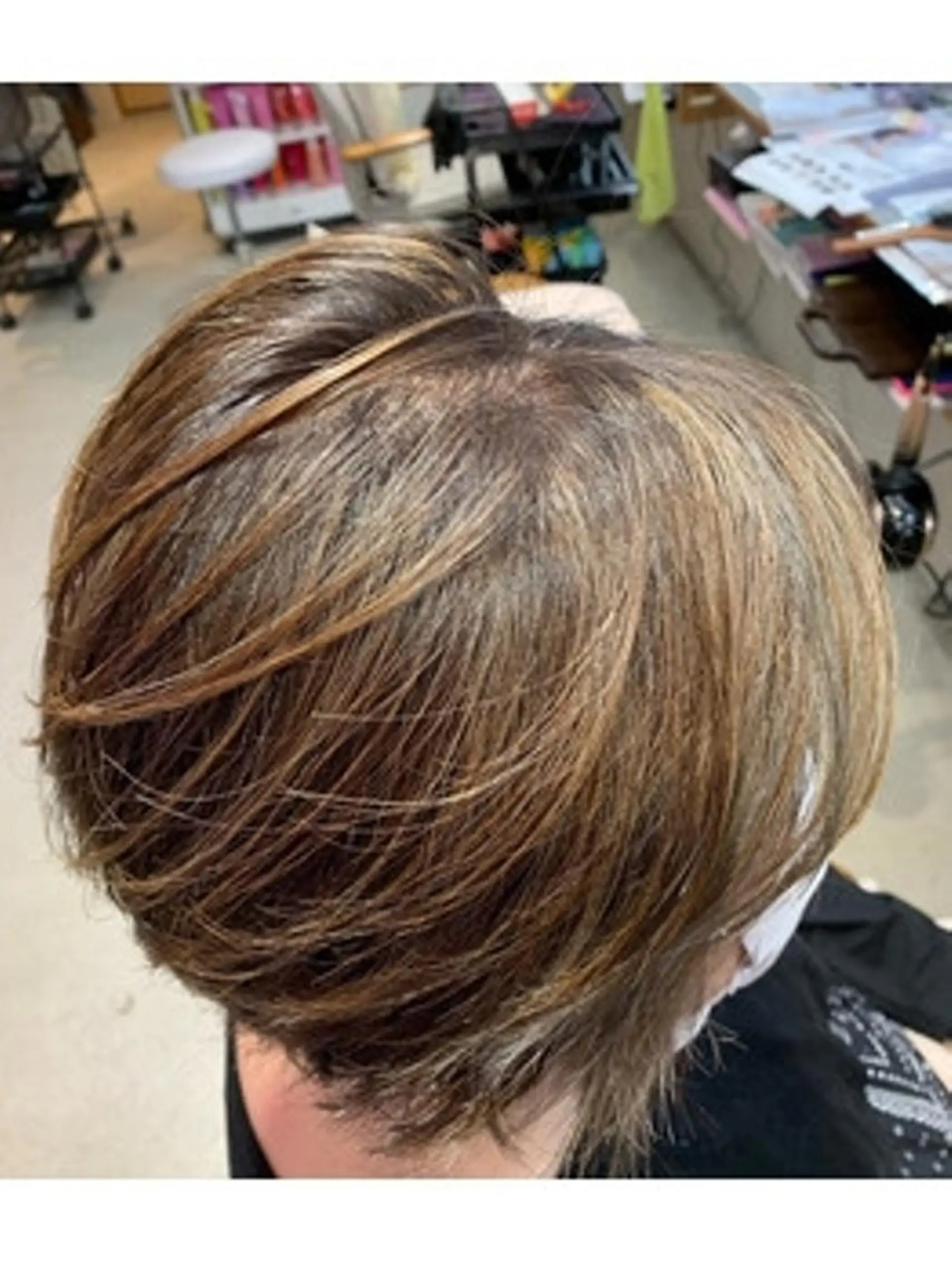 ショート カラー ハイライトカラー ハイライト ショートヘア Culumi クルミ 松井照雄/梅田茶屋町のヘアスタイル