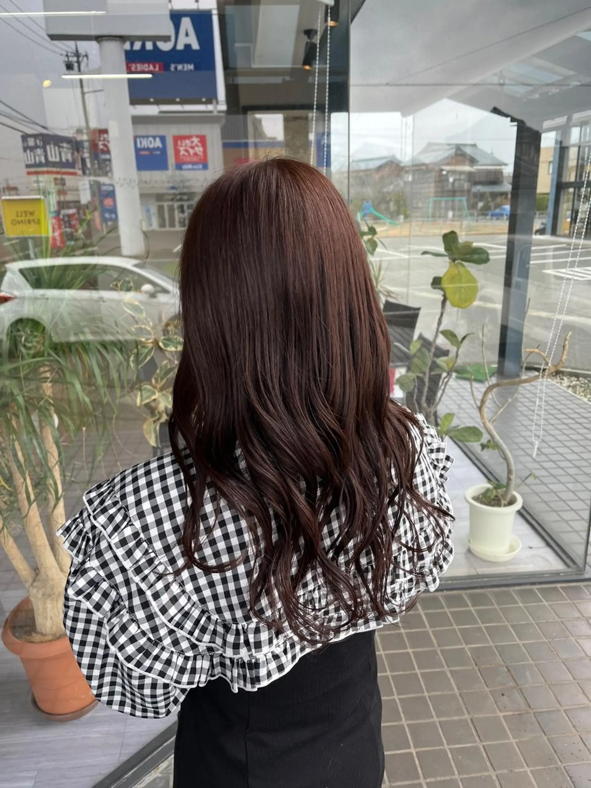 ロング alu yuinaのヘアスタイル