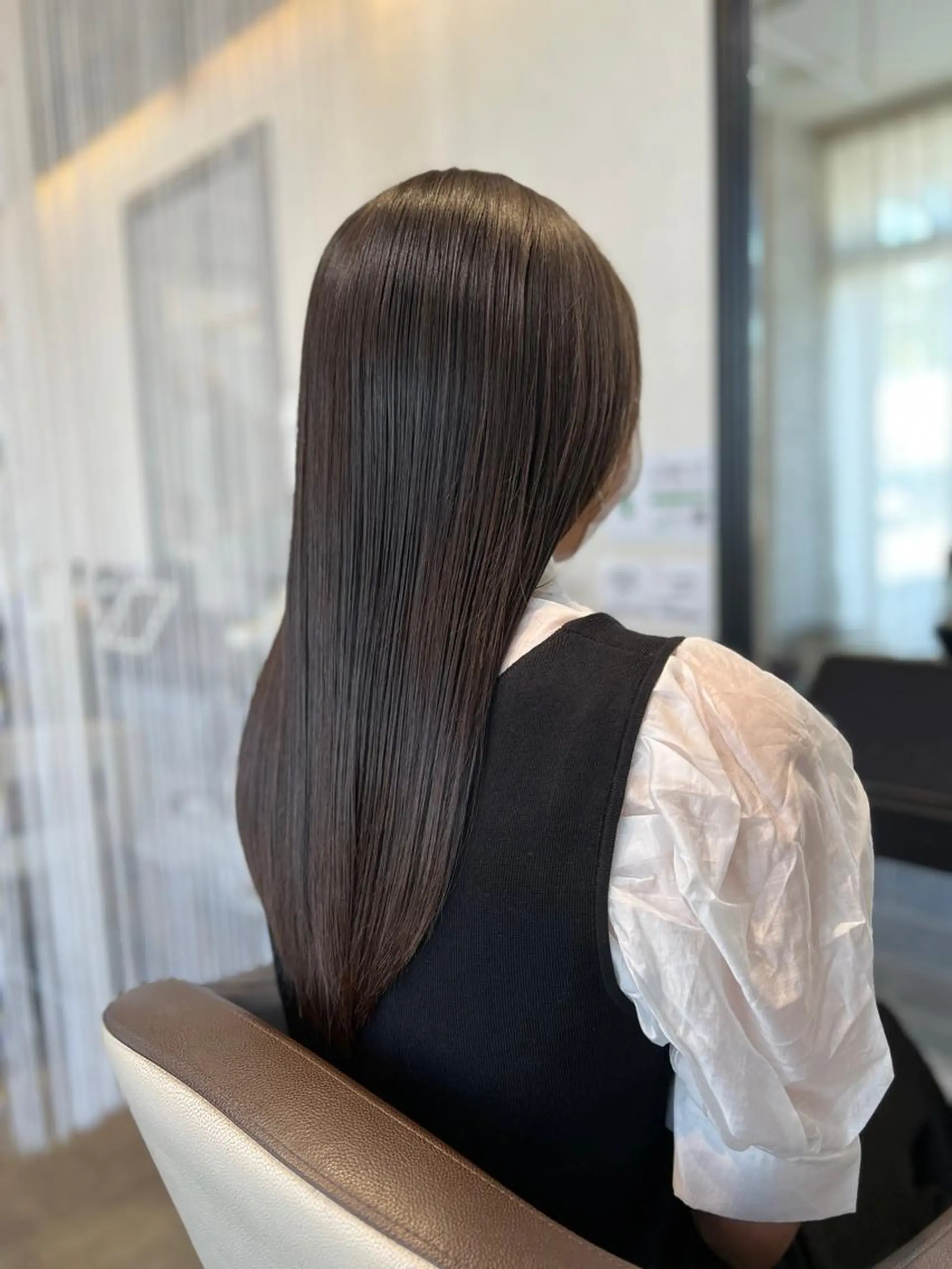 ロング カット トリートメント 川村 綾のヘアスタイル
