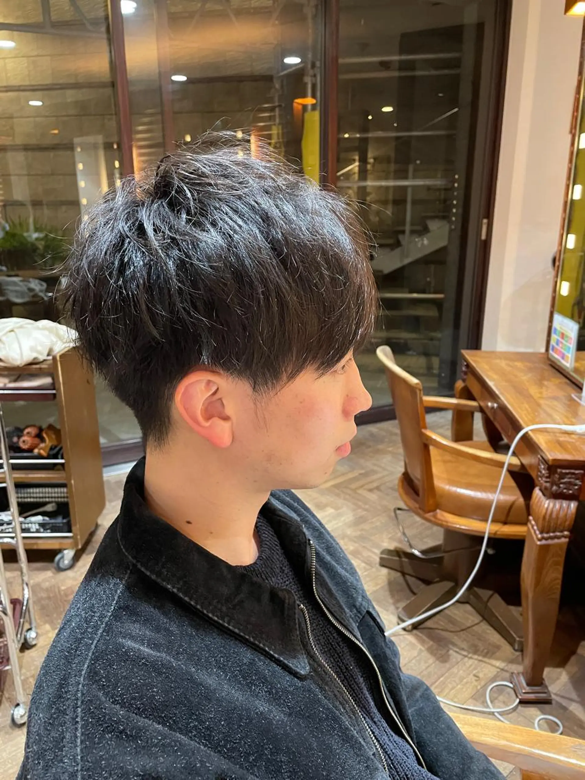 メンズ マッシュ stylist YUTOのヘアスタイル