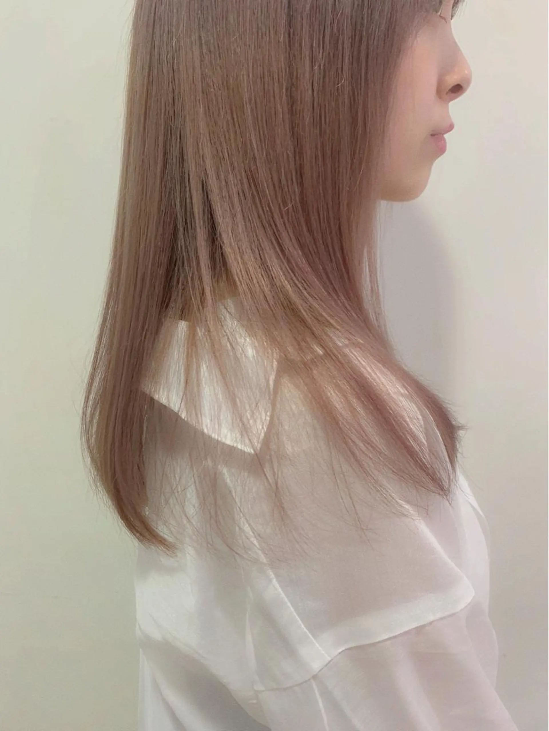 セミロング カラー ひらやま りょういちのヘアスタイル