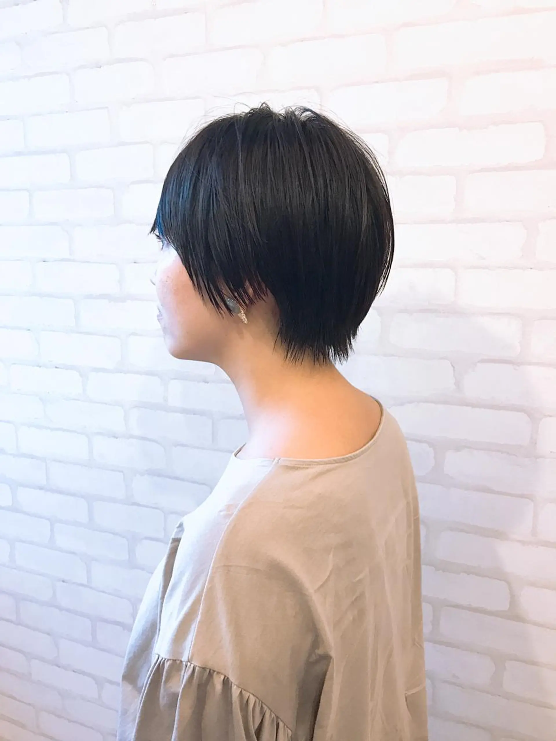 ショート カット ヘアカラー トリートメント 高橋 一矢のヘアスタイル