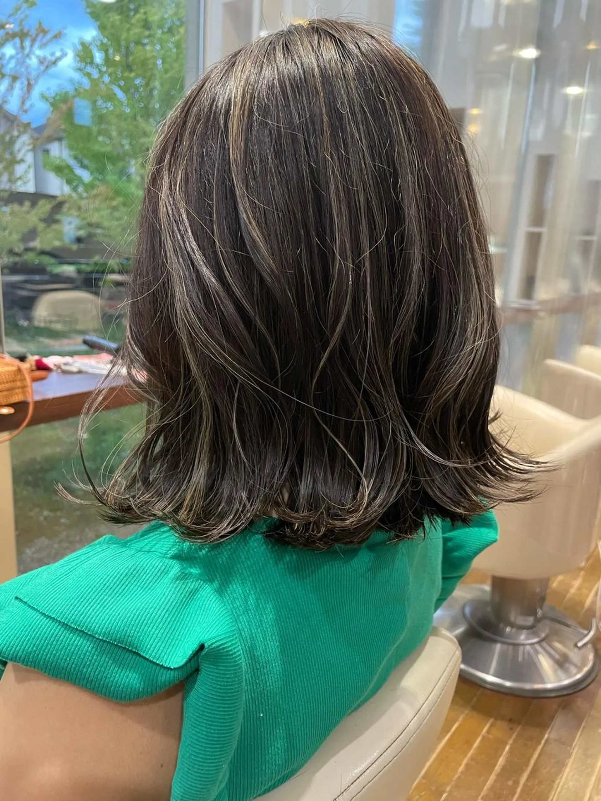 ミディアム カラー LAP.s 中嶋　諒のヘアスタイル