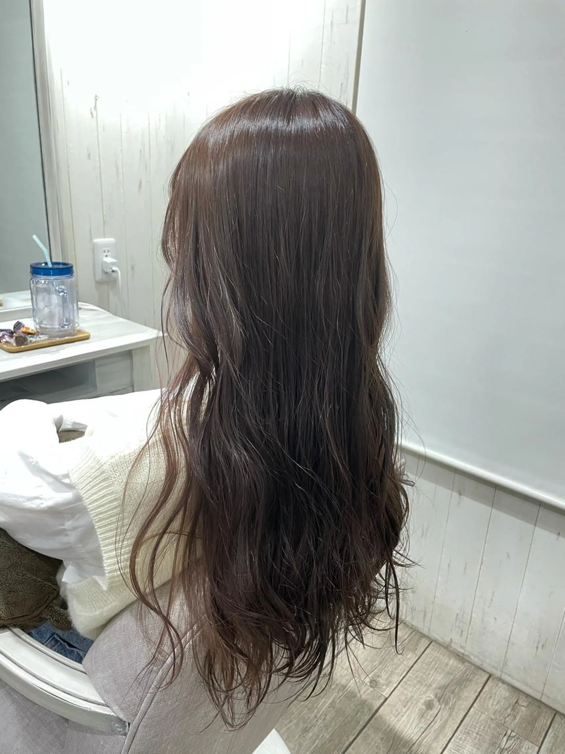 ロング ネモトメイナ🌿‬ 今月末で退職しますのヘアスタイル