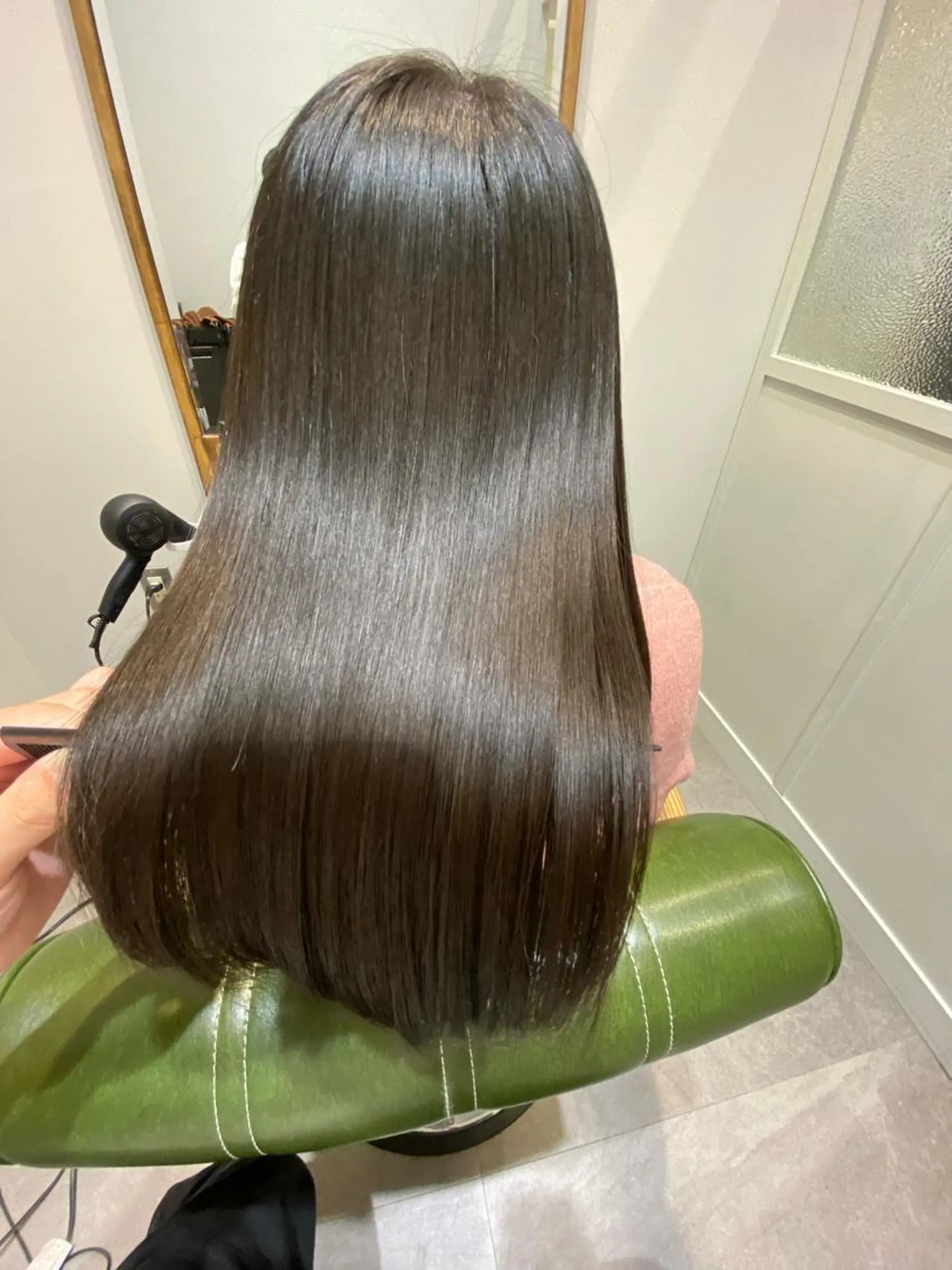 ロング 鈴木 啓介のヘアスタイル