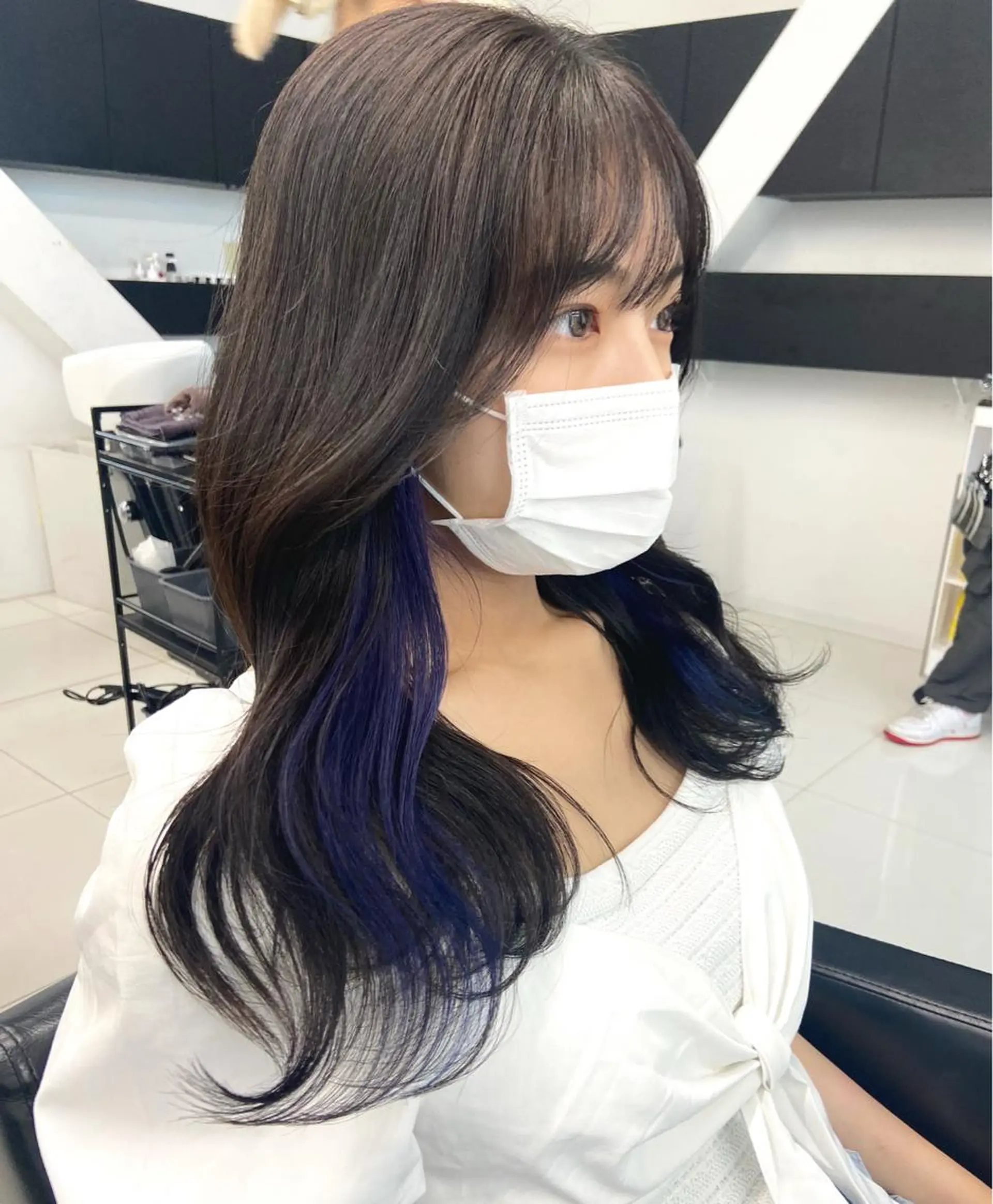 ミディアム 韓国レイヤー/ヘア カラー🎀ayamiのヘアスタイル