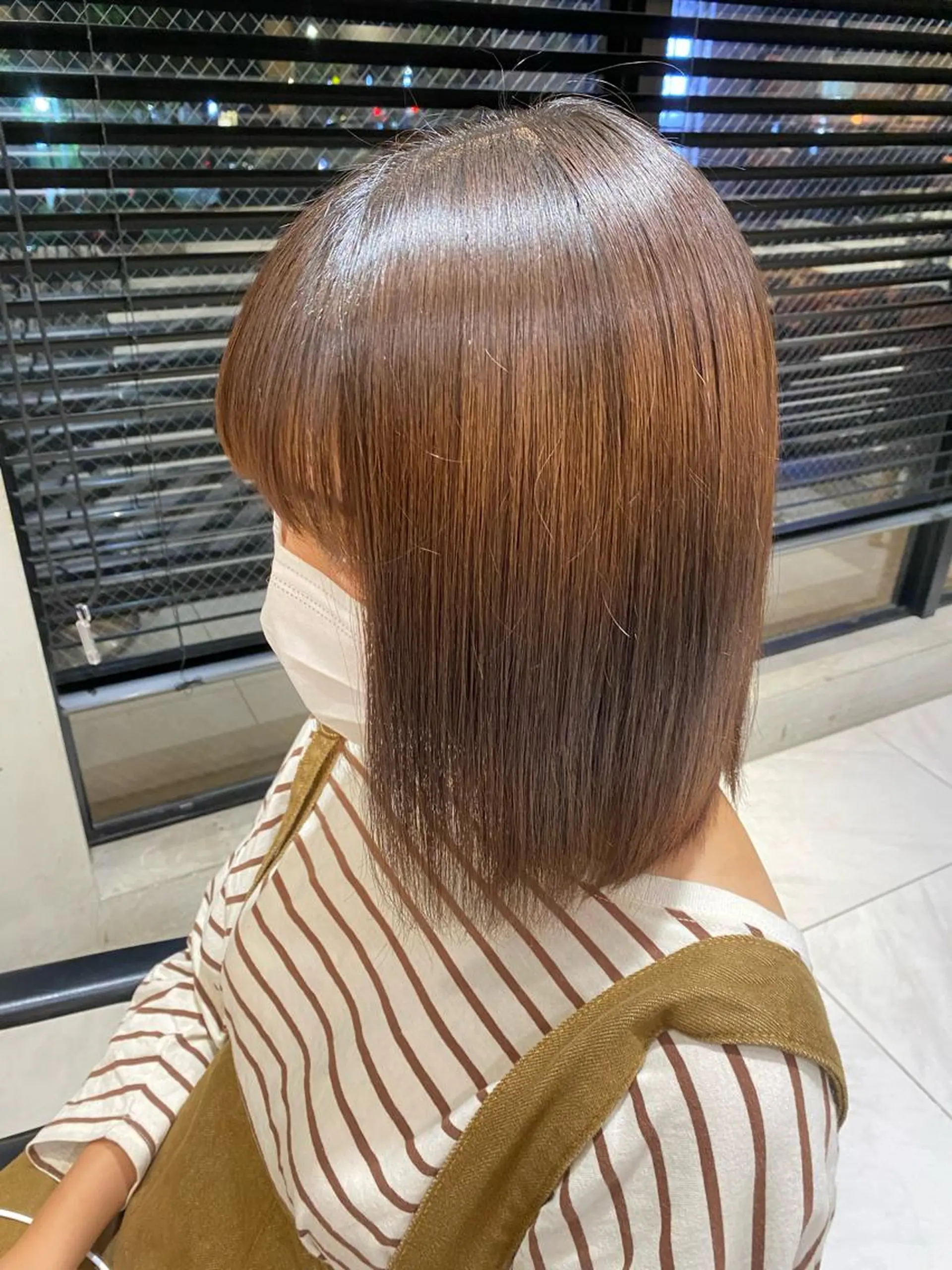 ミディアム 縮毛矯正 ヘアセット 🌻暖色カラー🌻 sakuraのヘアスタイル