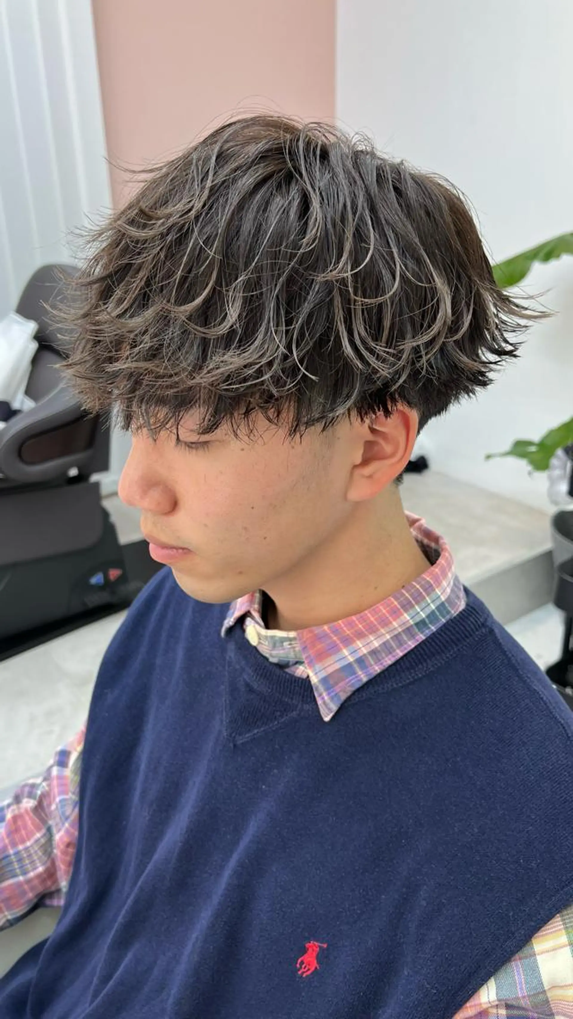 パーマ メンズ カット パーマ 🔥メンズ特化🔥 永瀬椋のヘアスタイル