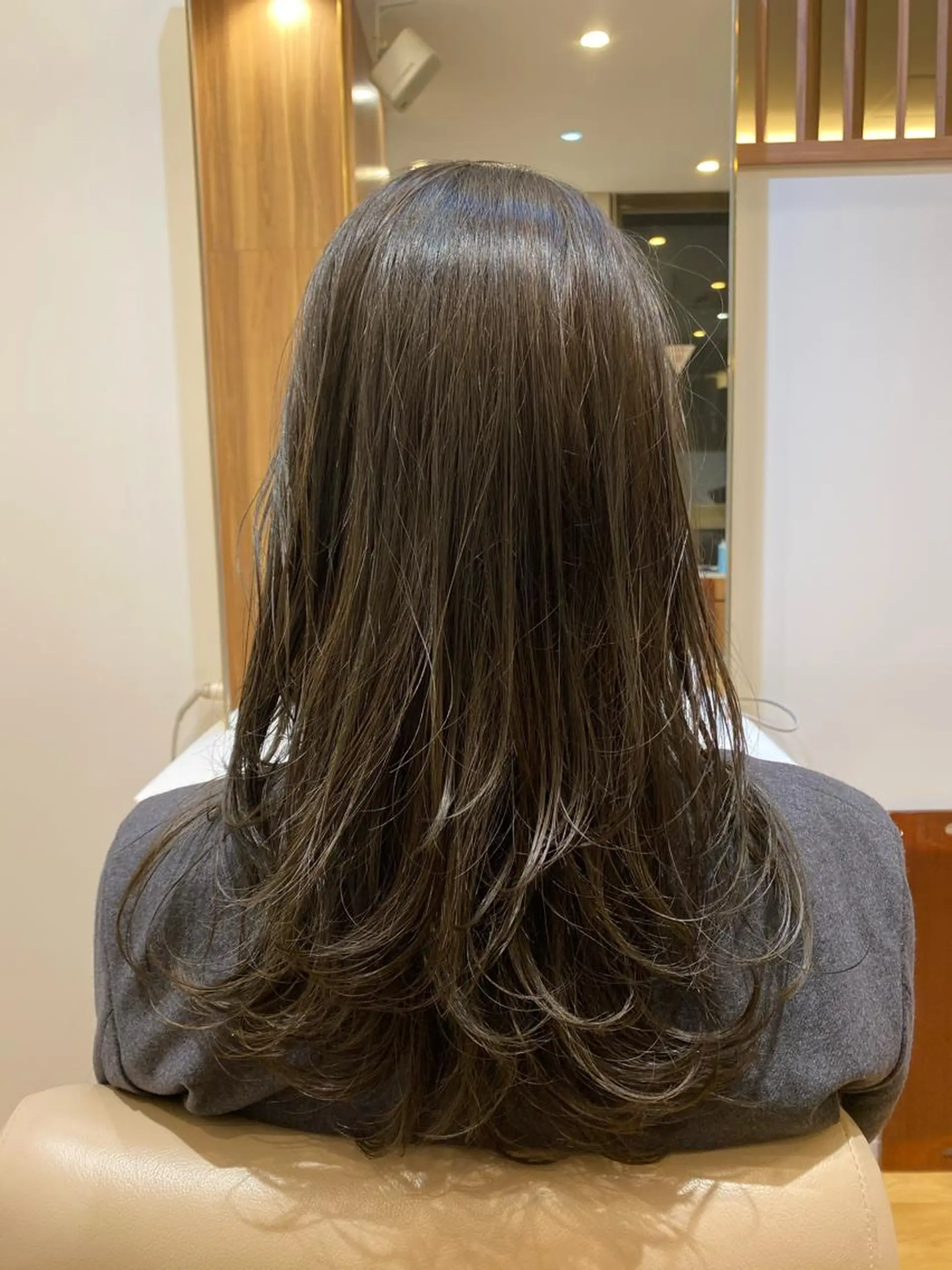 セミロング 星野 りゅうきのヘアスタイル