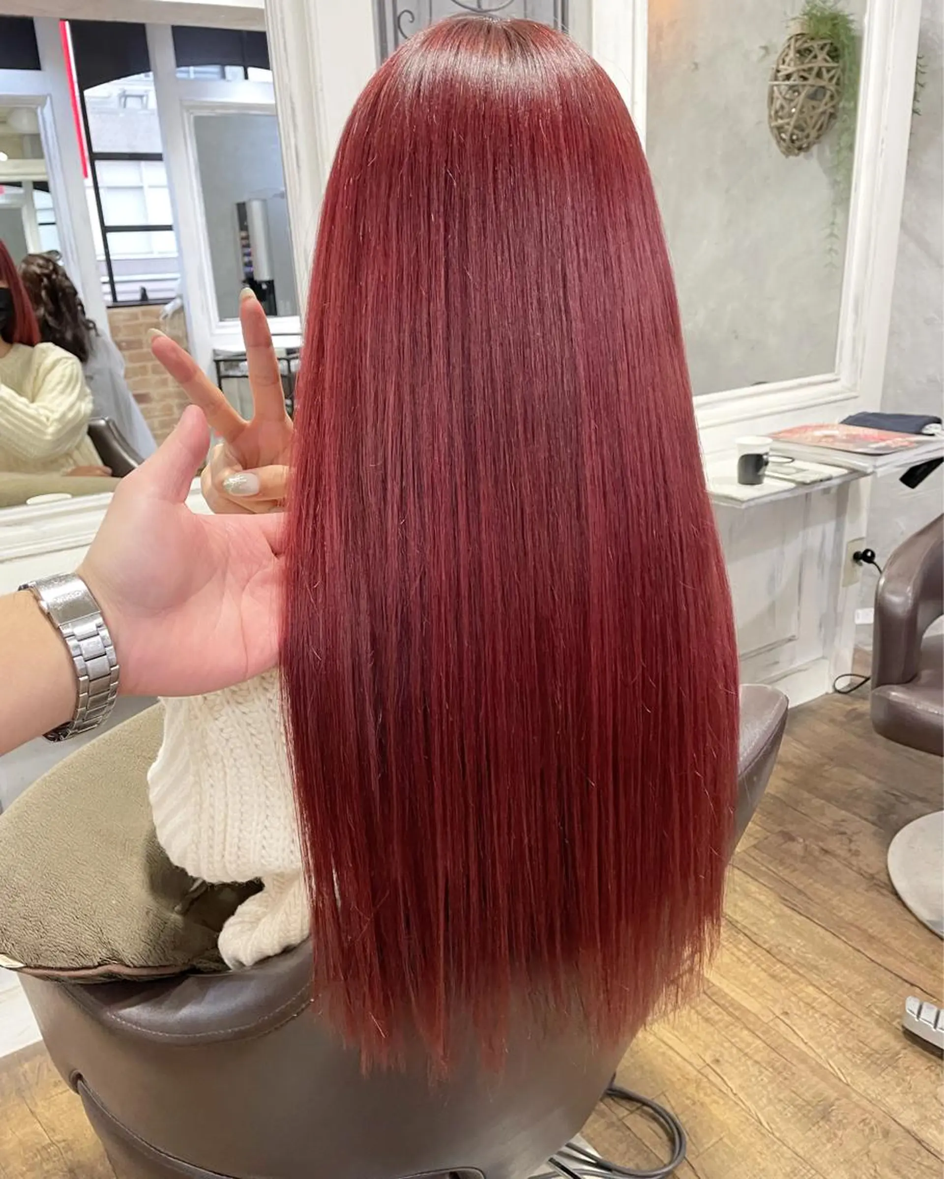 ロング カラー ヘアカラー トリートメント 遠藤 拓馬のヘアスタイル