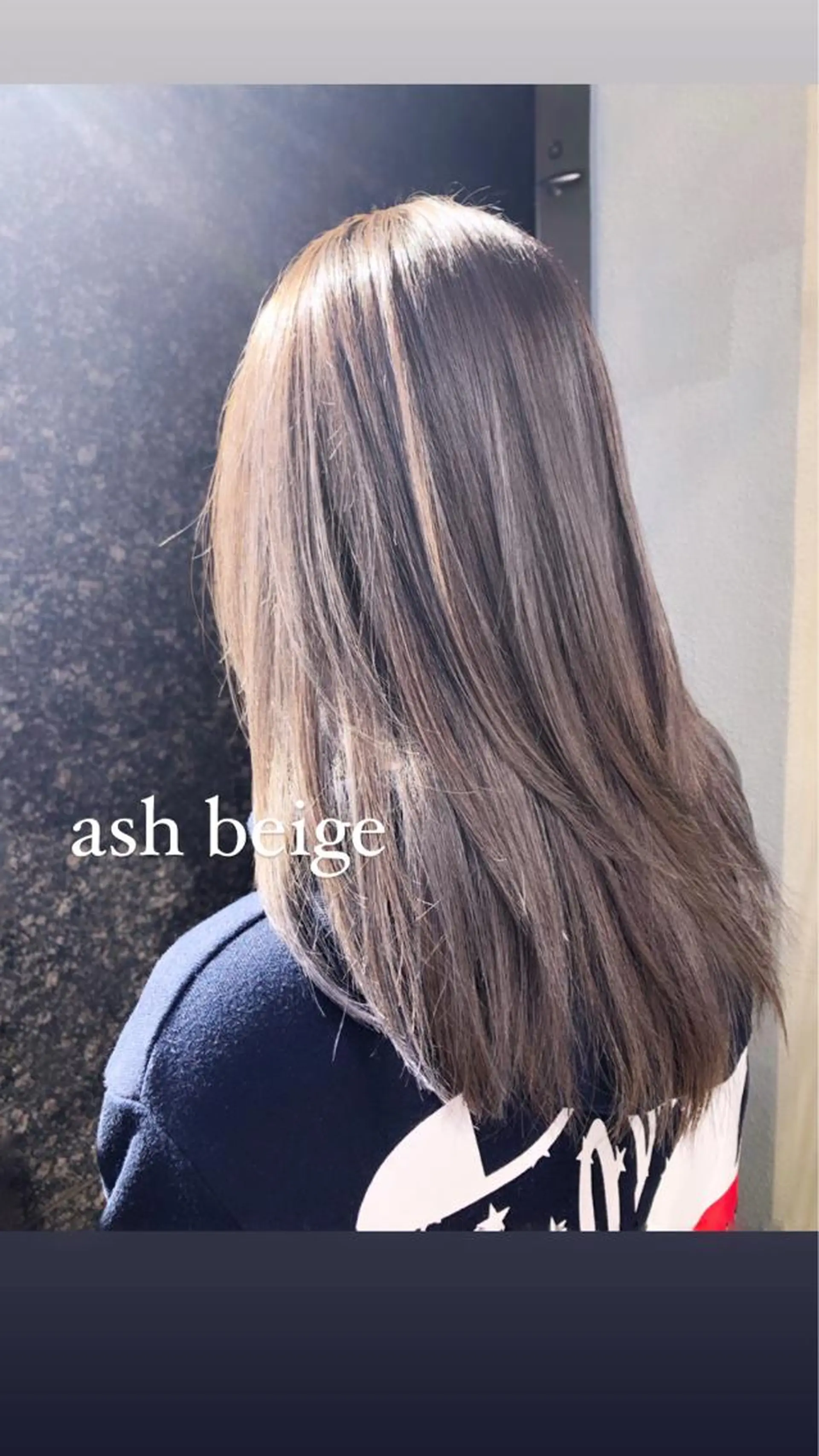 セミロング カラーアンドケアリタ kitamuuuのヘアスタイル