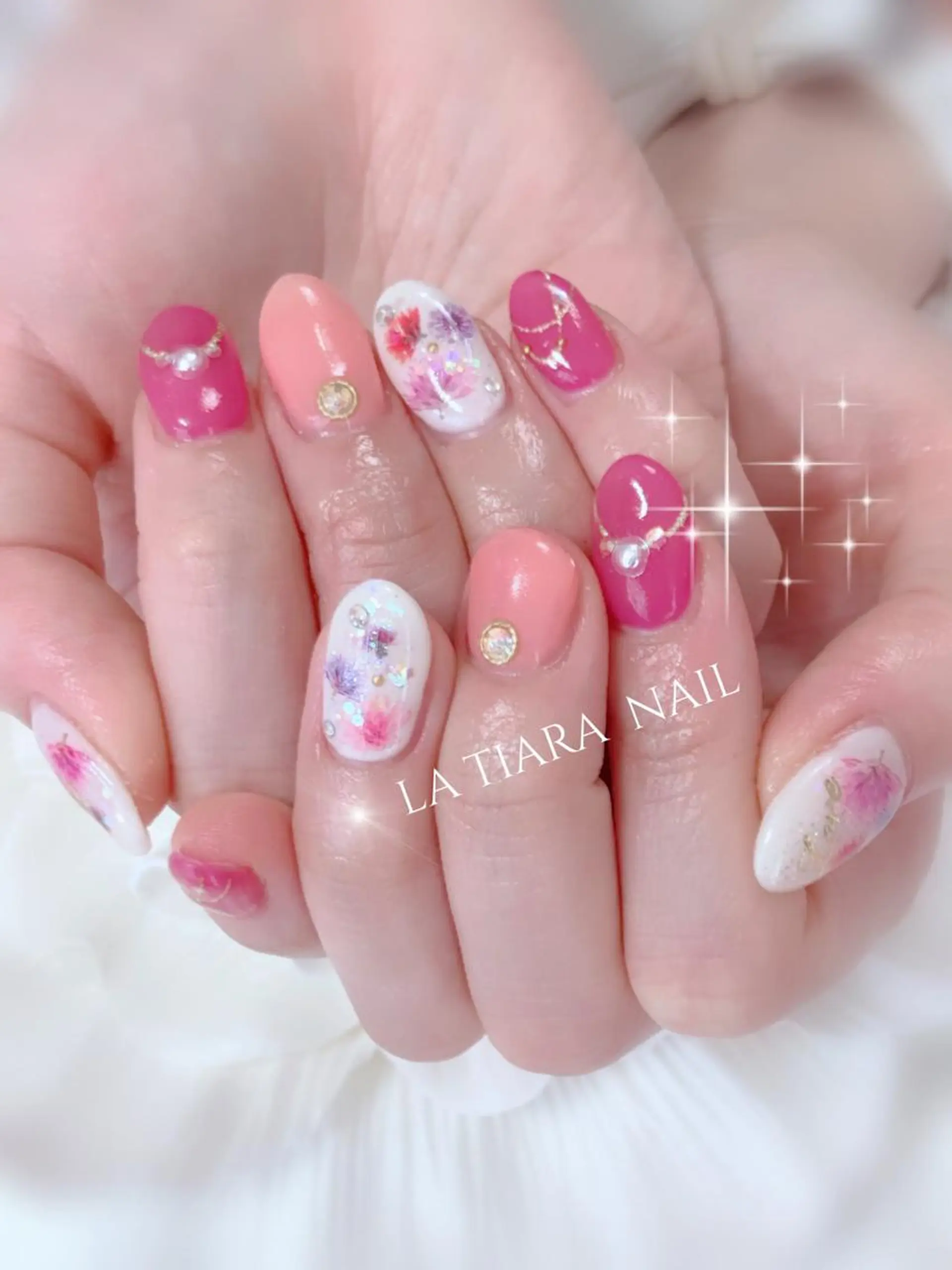 ネイル ハンドネイル Blue bird  nailのネイルデザイン
