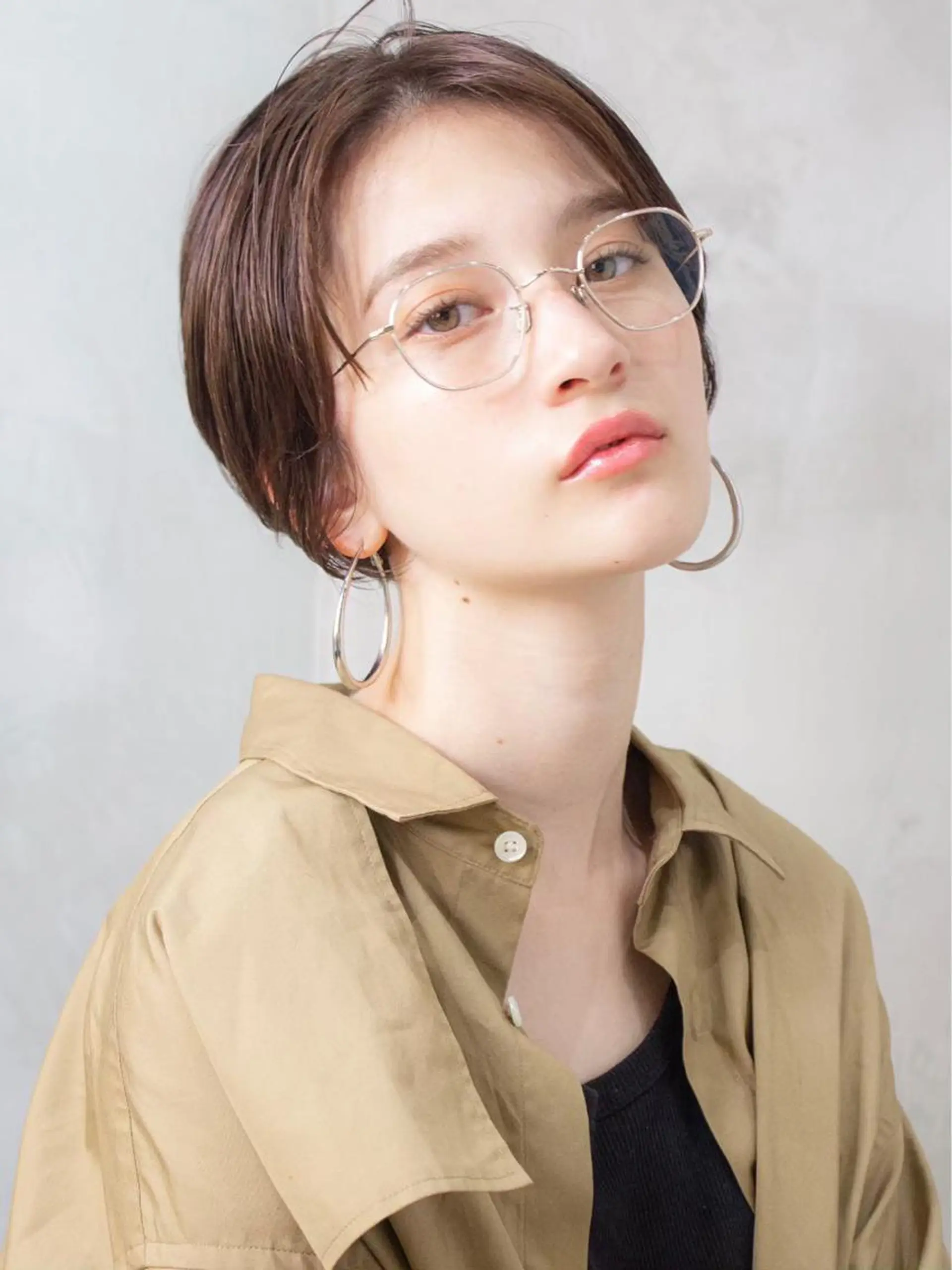 ショート カラー カット ヘアカラー トリートメント 🉐レイヤー/塩見 弘樹🉐渋谷のヘアスタイル