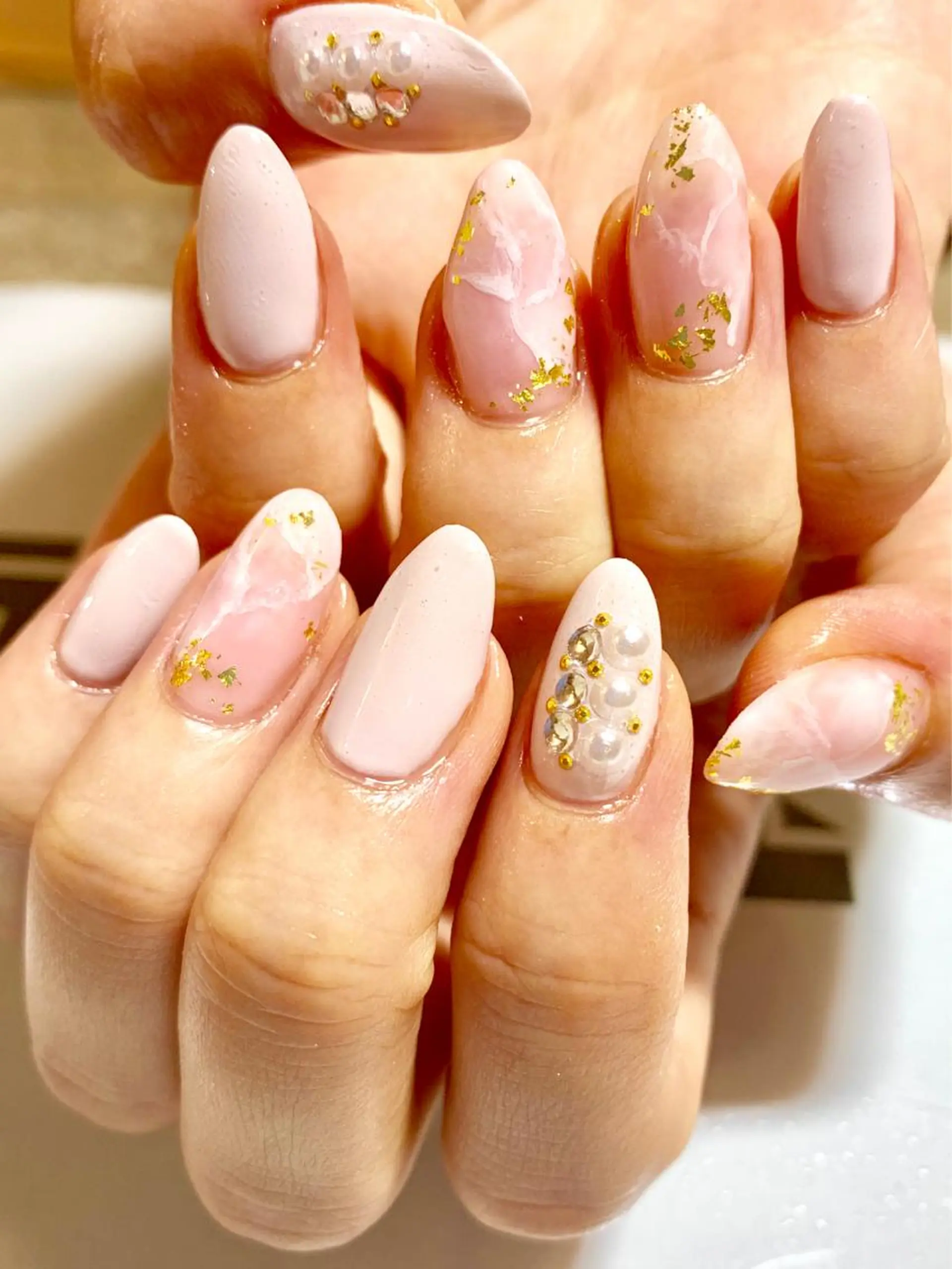 ネイル ハンドネイル JuniNail 주니네일🇰🇷suのネイルデザイン