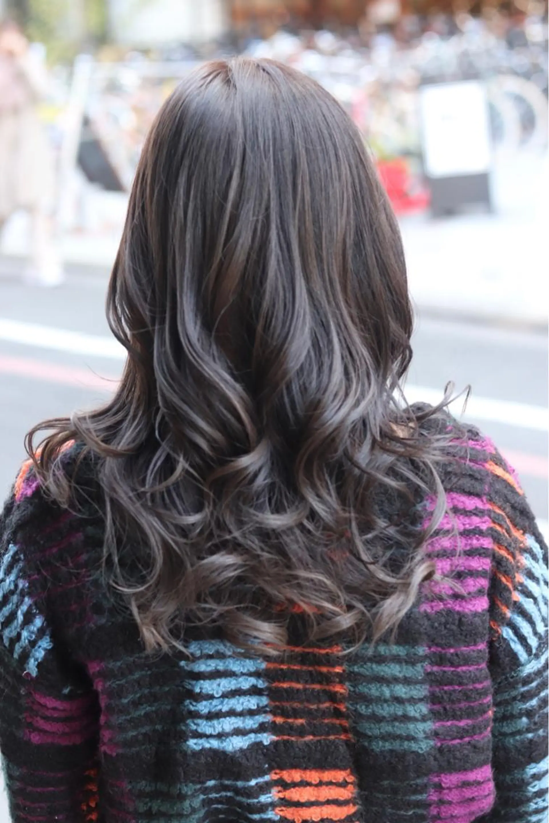 セミロング カラー ヘアアレンジ Recess hair所属・川内 政人のヘアスタイル