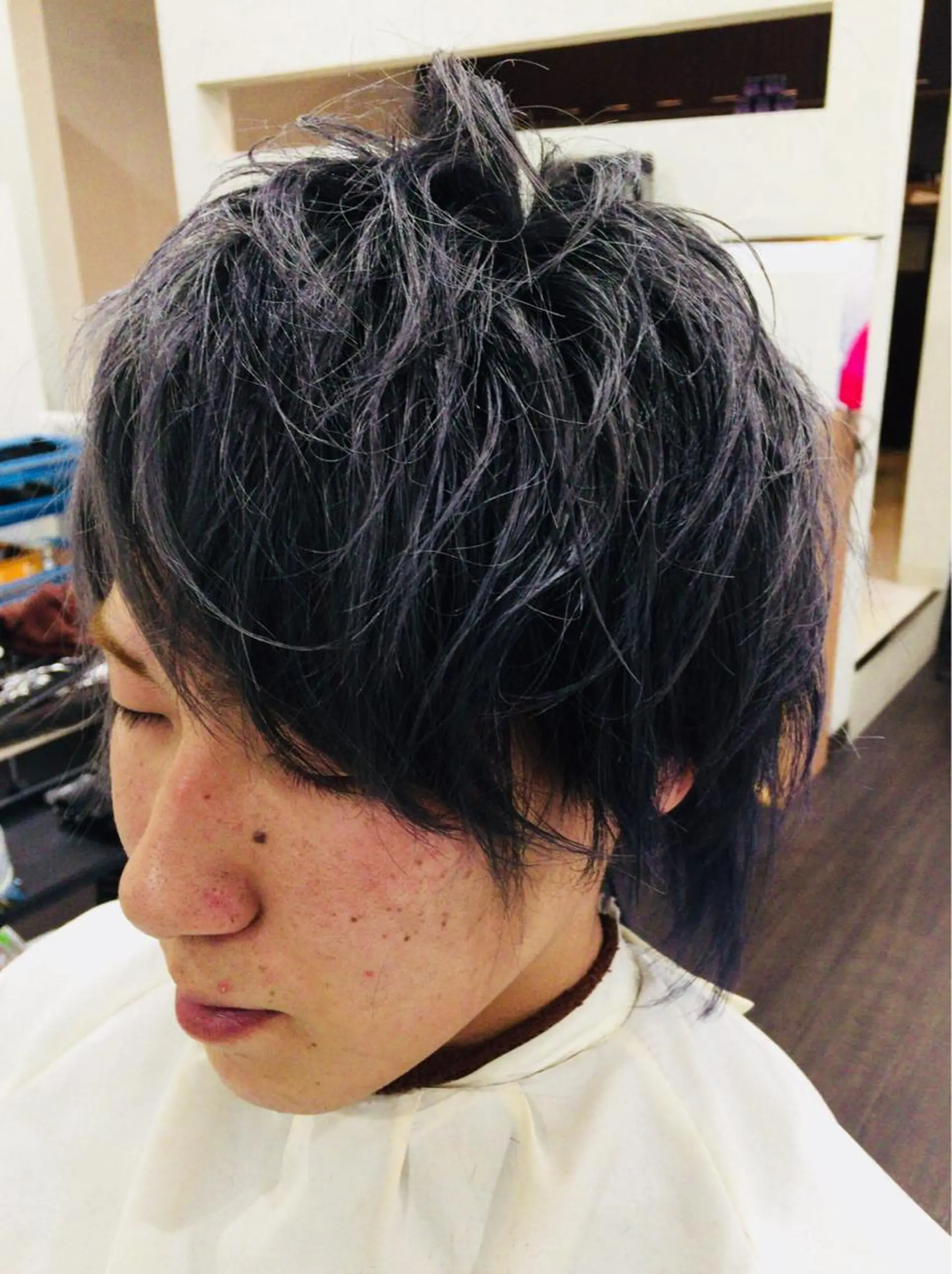 ショート カラー メンズ 阿久津 泰幸のヘアスタイル