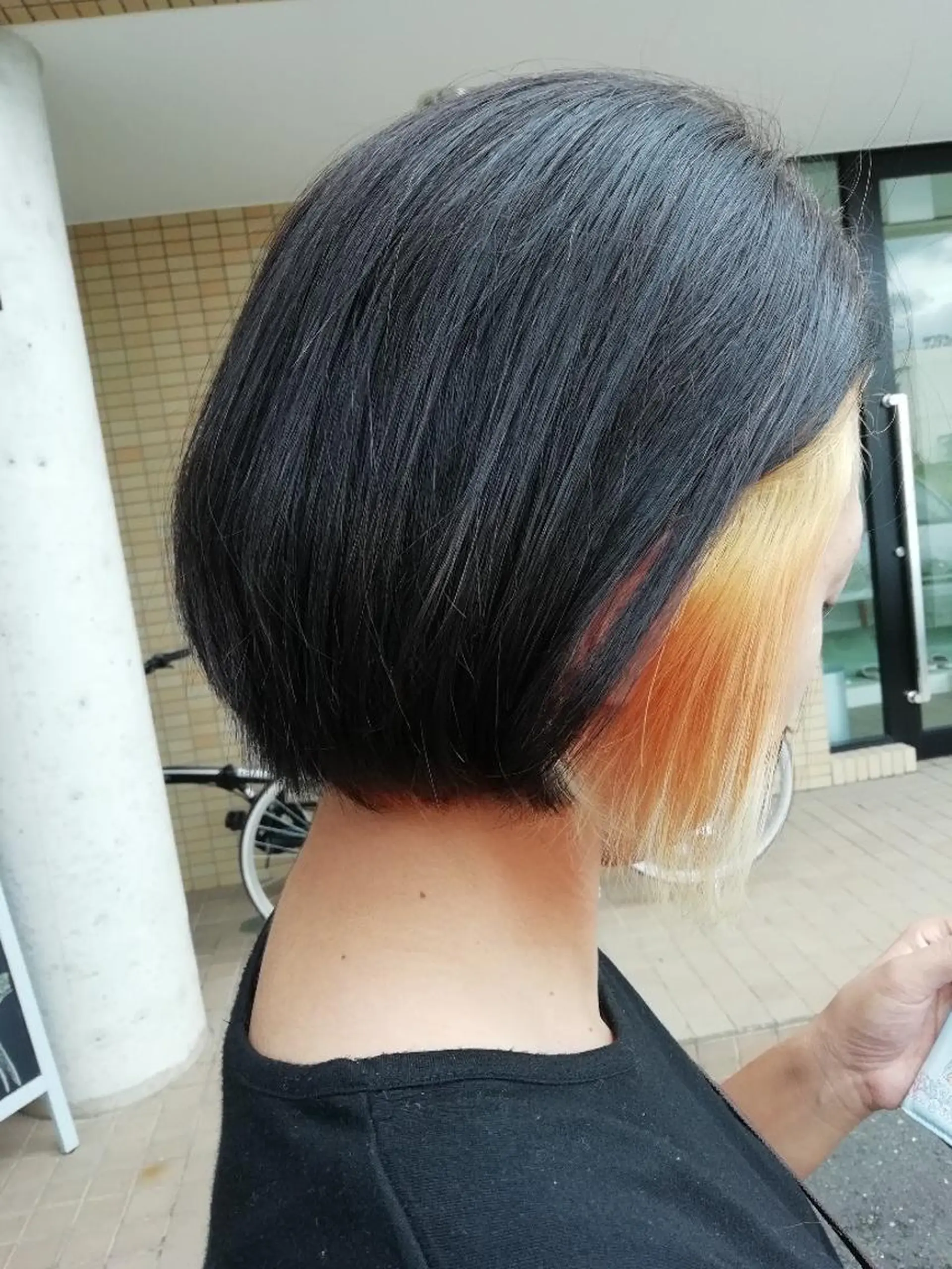 カラー 堀 望美のヘアスタイル