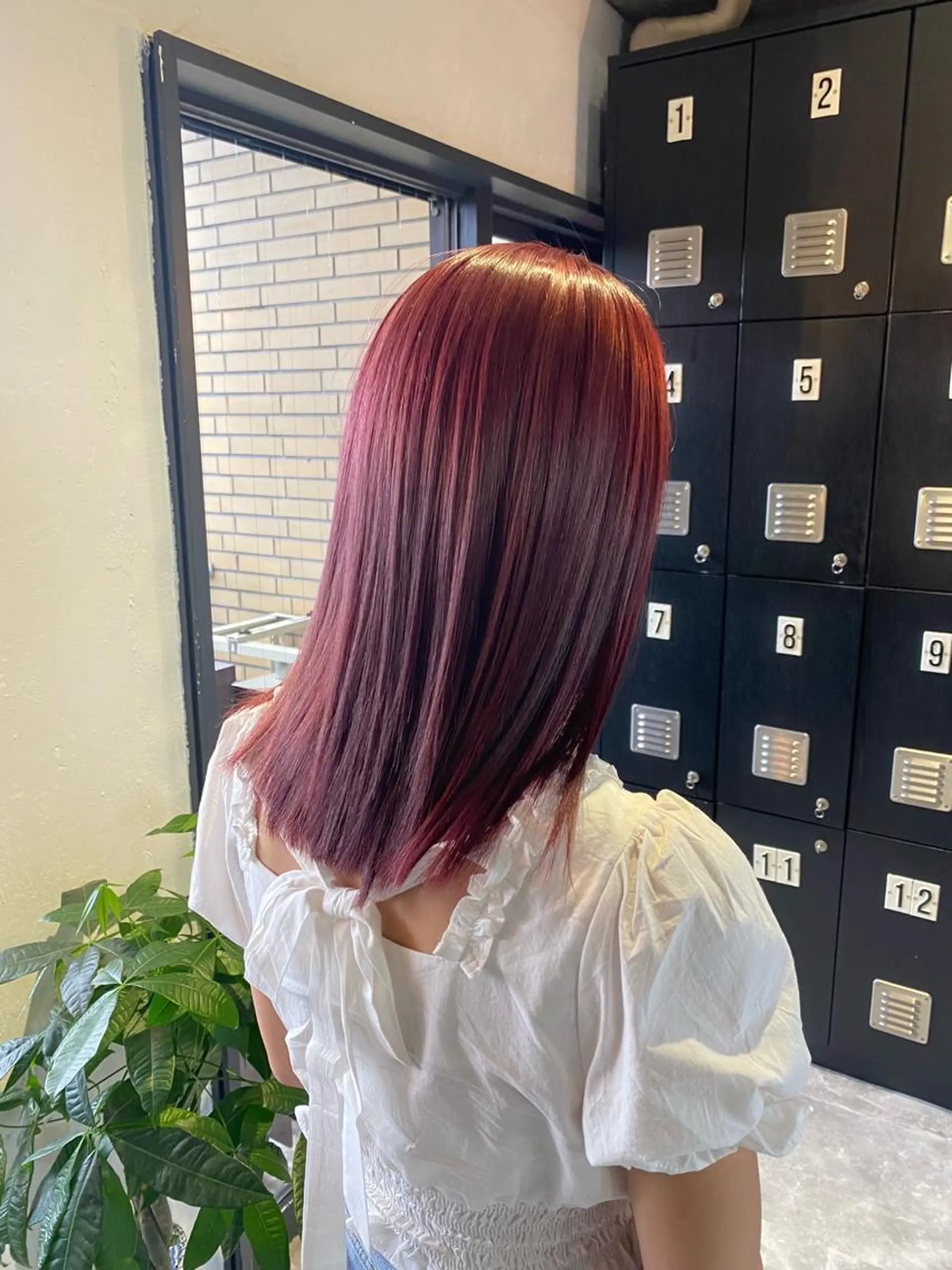 ミディアム カラー ヘアカラー トリートメント ハイトーン/髪質改善 /Akuaのヘアスタイル