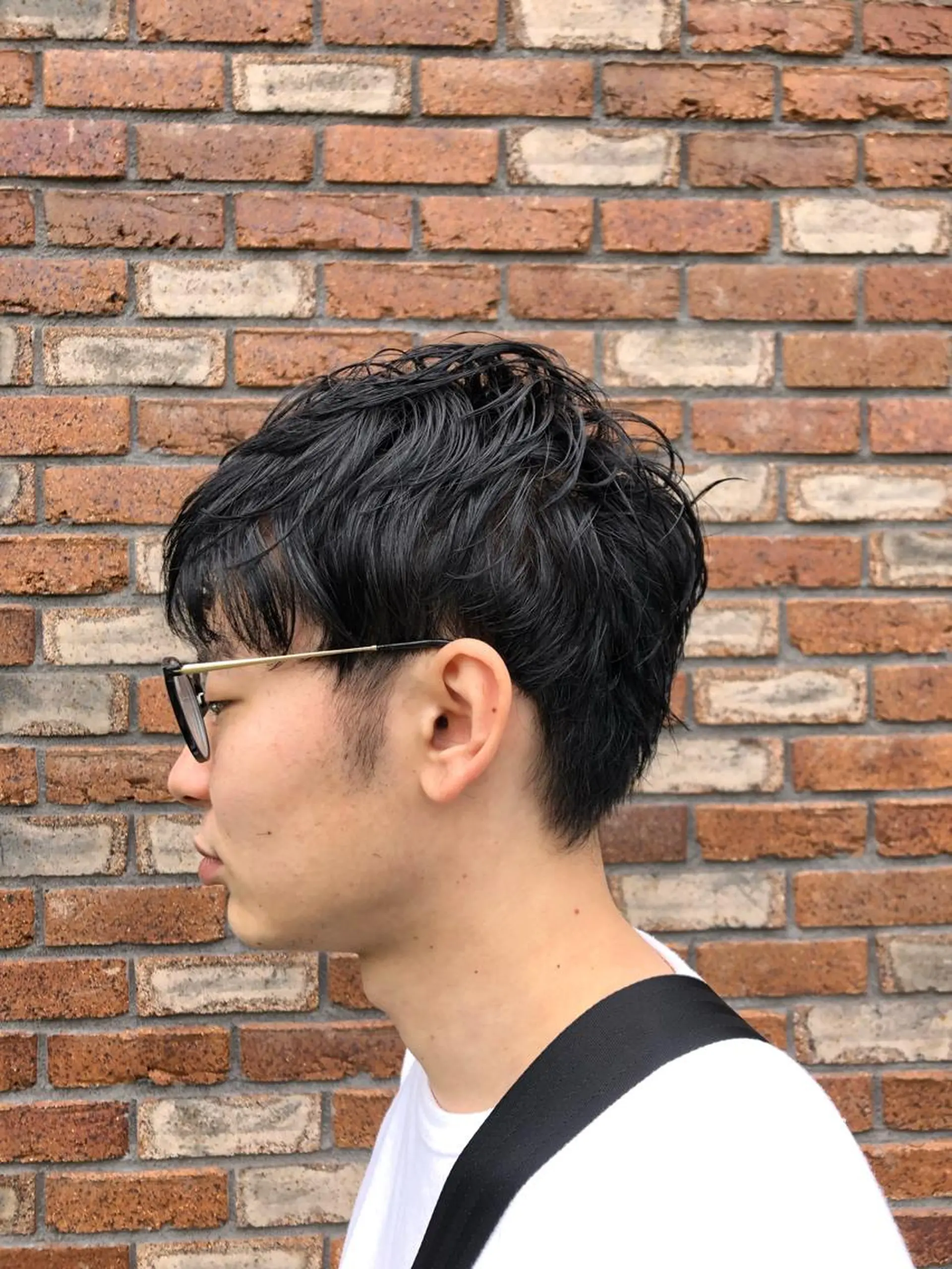 メンズ かわい りなのヘアスタイル