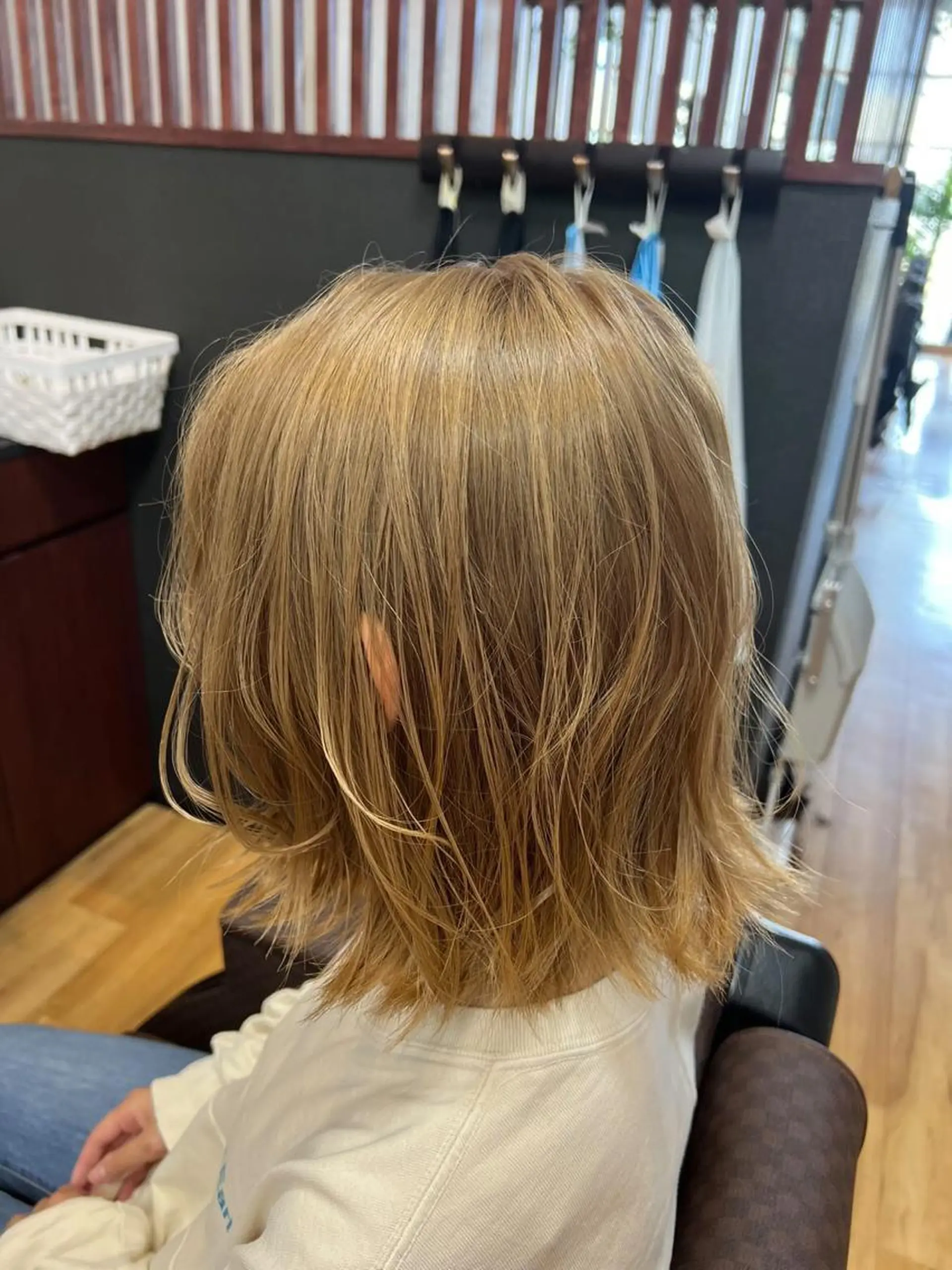 ミディアム カラー カット ヘアカラー トリートメント 🪐LANDS🪐 福垣 海也のヘアスタイル