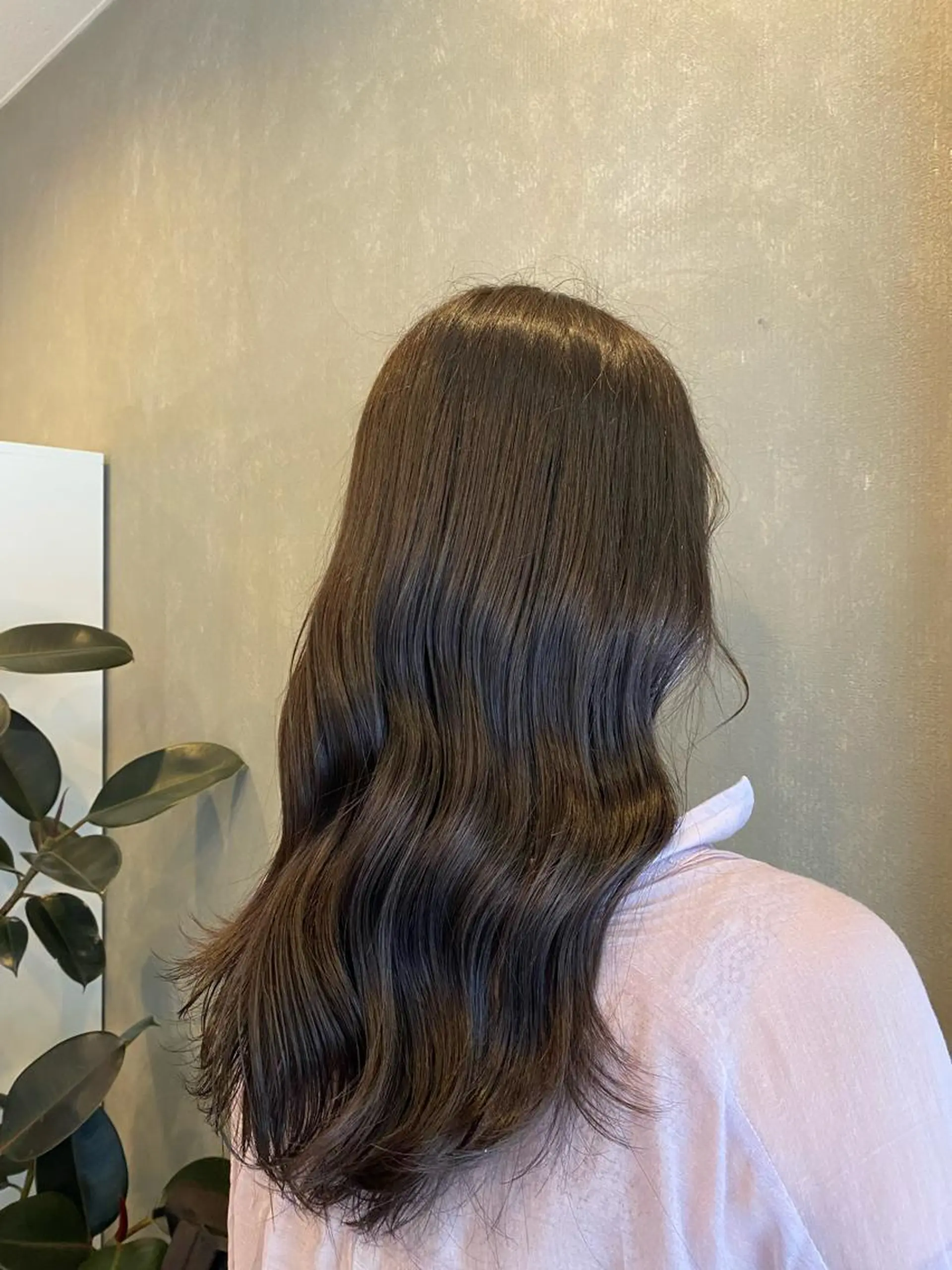 ロング カラー 艶カラー 藤澤さくらのマツエク・マツパデザイン