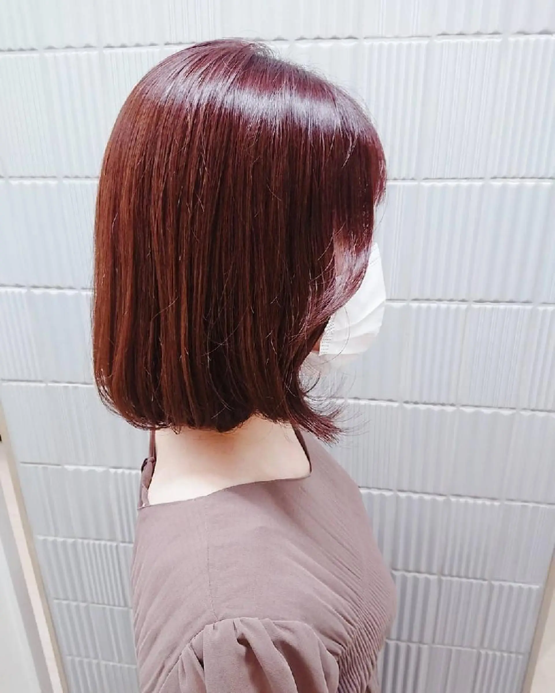 ショート ヘアアレンジ ボブ タンバルモリ ヘアカラー トリートメント 南 ちひろのヘアスタイル