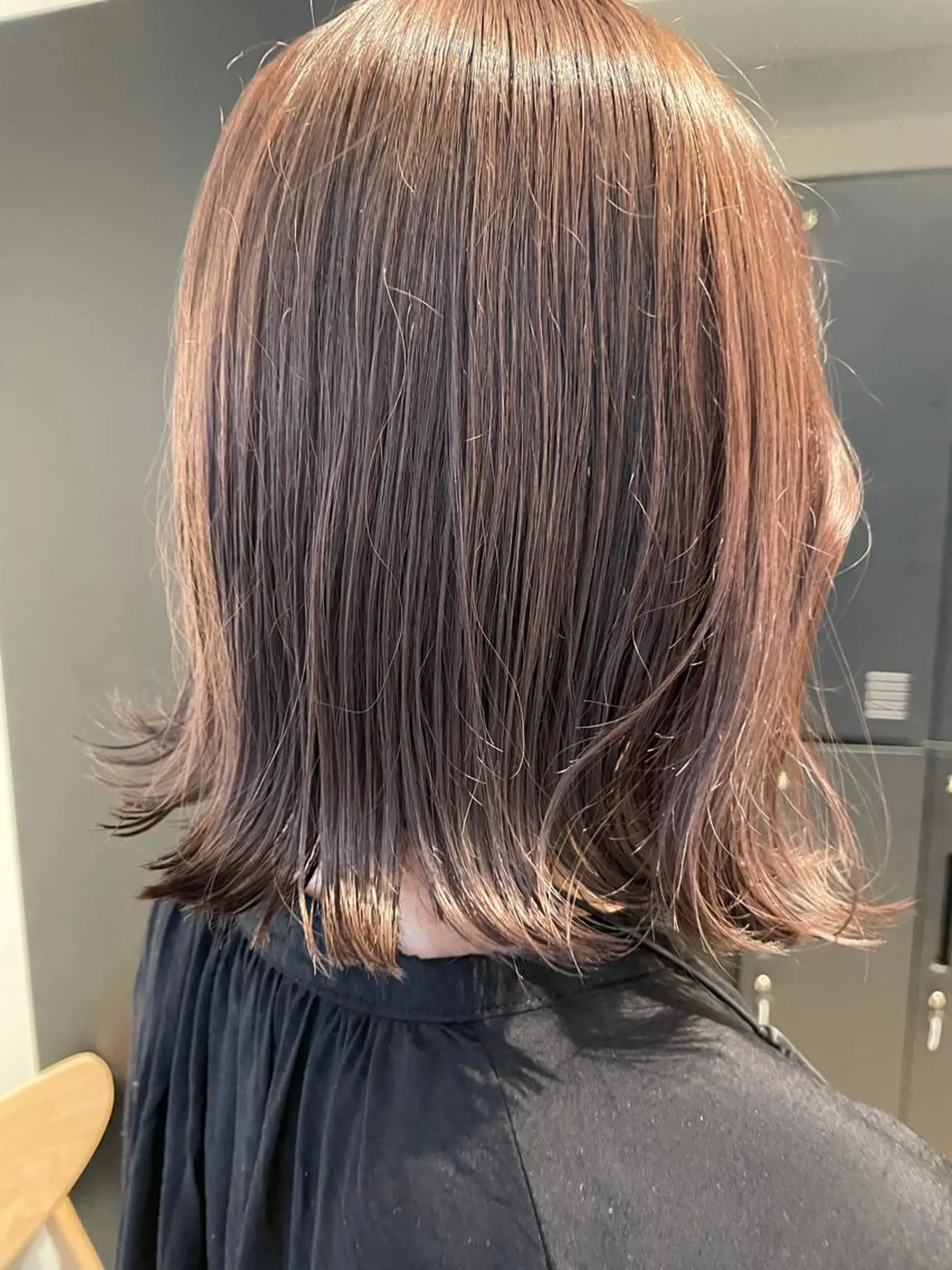 ミディアム カラー グレージュ hazuki 🌝のヘアスタイル