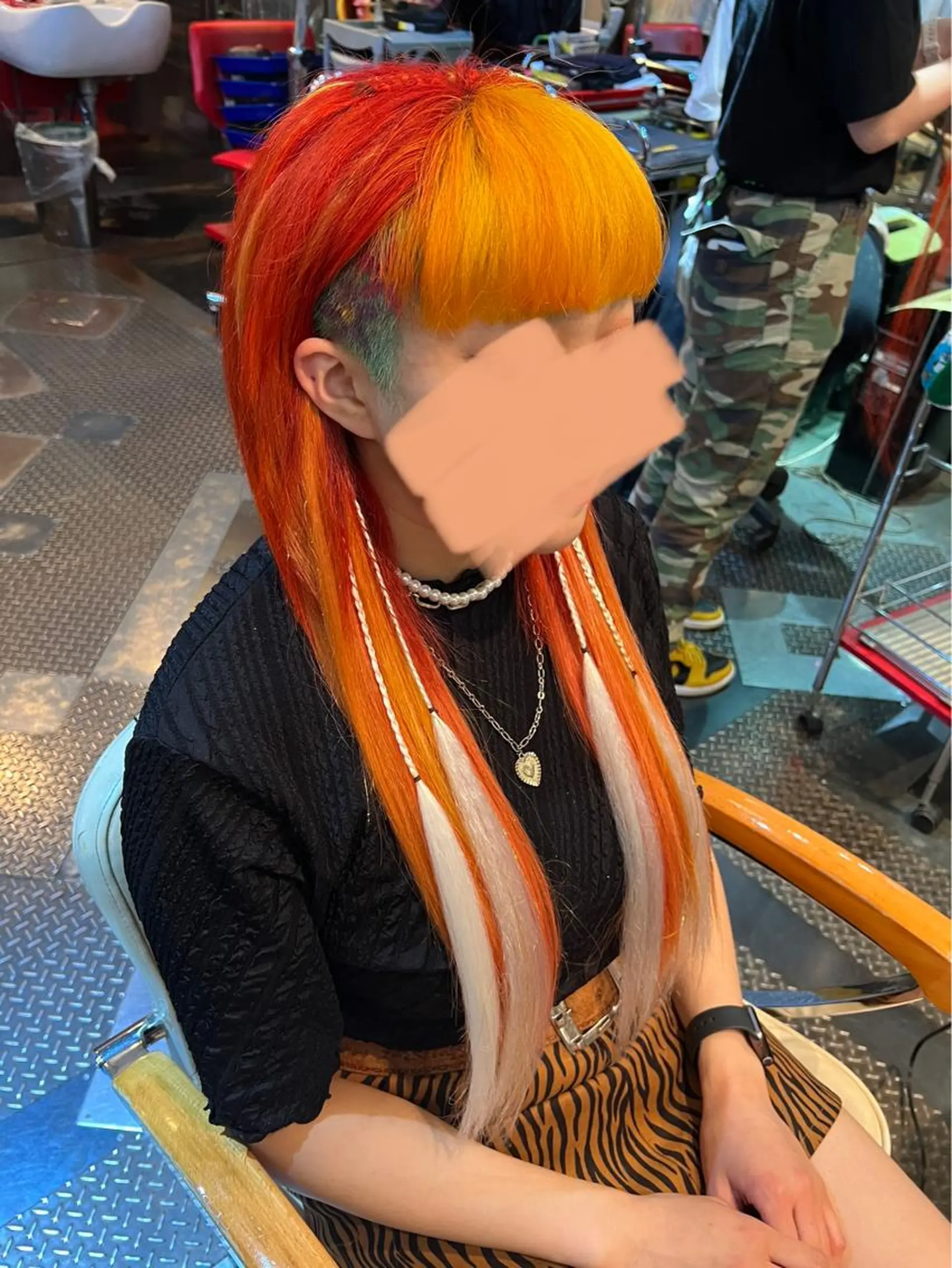 ロング カラー ヘアアレンジ KOYA ｺﾔのヘアスタイル