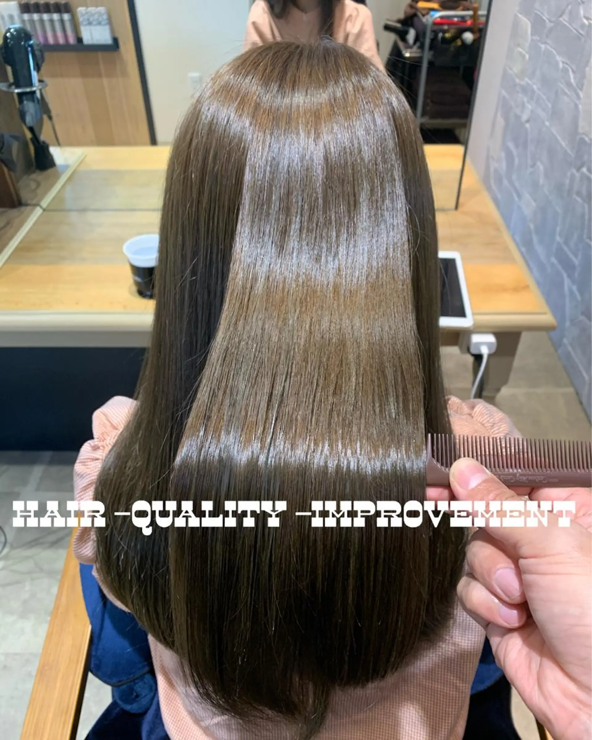 ロング カット ヘアカラー トリートメント HAIR SALONgenie (ヘアーサロンジーニー)所属・嶋崎 啓人のヘアスタイル