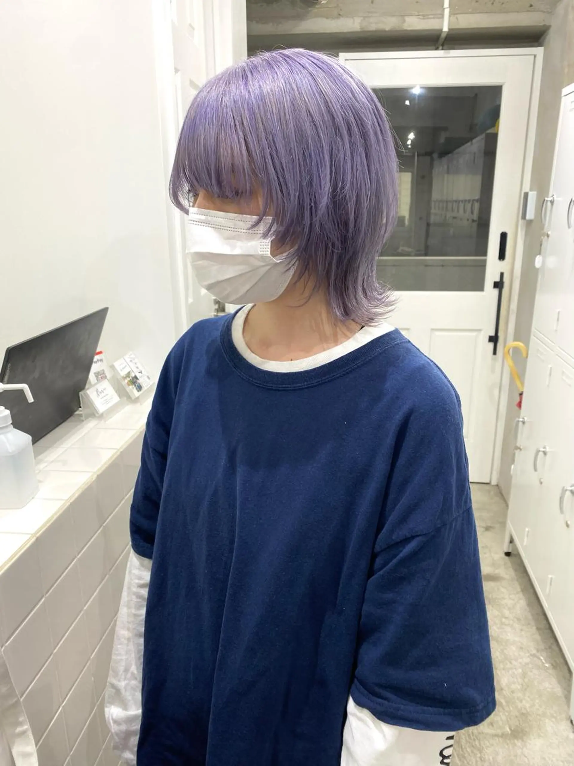 ショート カラー ヘアアレンジ メンズ ササキカズマ〻透明感 〻色落ち〻赤み消しのヘアスタイル